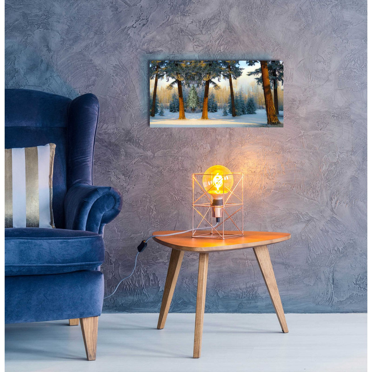 Nature Collection 23 by Ata Alishahi - 24x12 acrylic wall art in a room