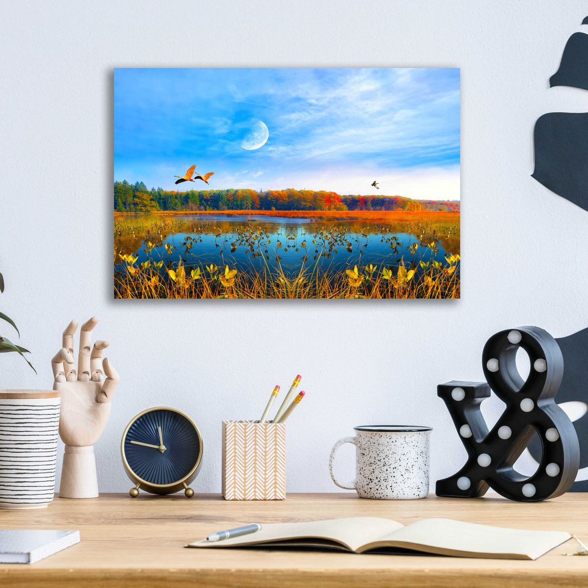 Nature Collection 40 by Ata Alishahi - 16x12 acrylic wall art in a room