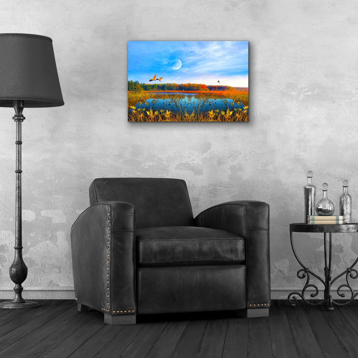 Nature Collection 40 by Ata Alishahi - 24x16 acrylic wall art in a room