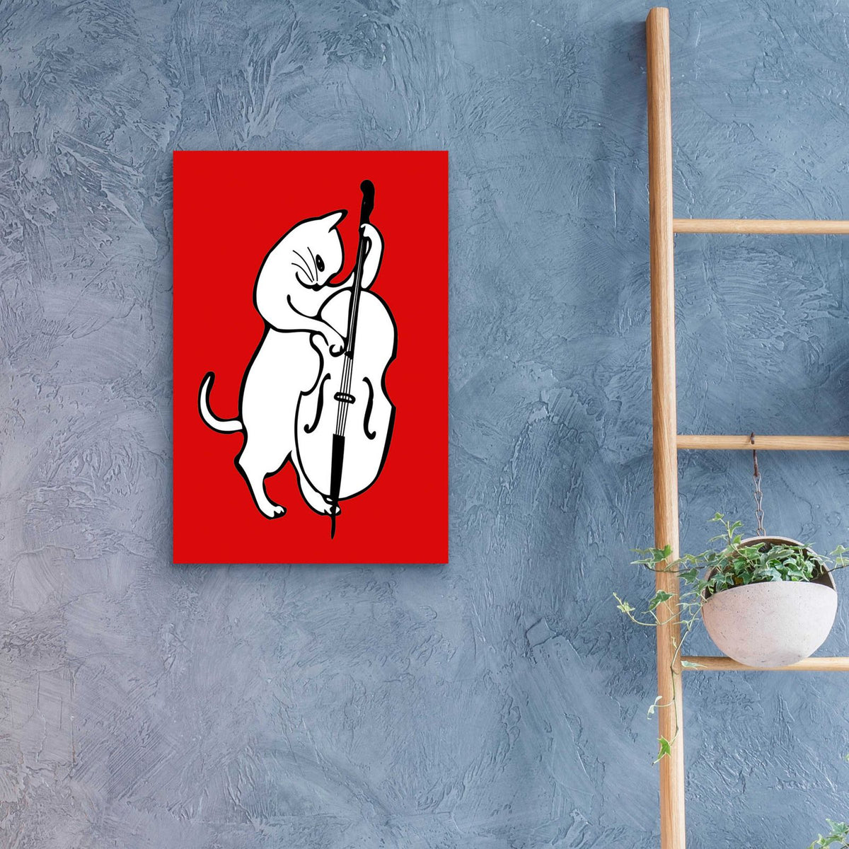 Music Collection 2 by Ata Alishahi - 16x24 acrylic wall art in a room