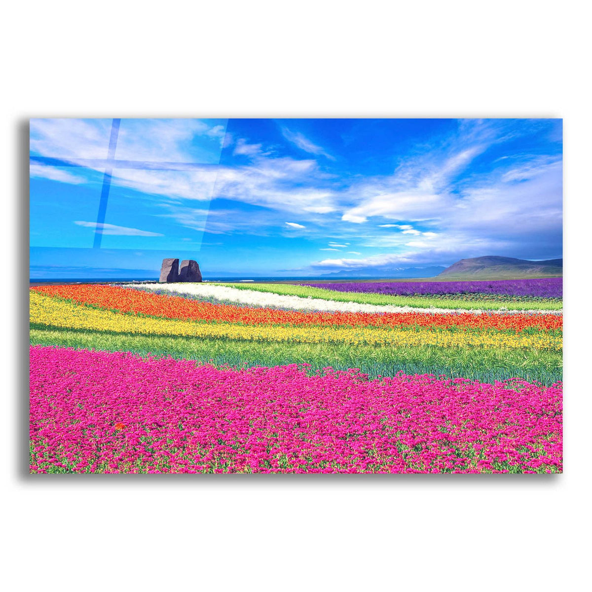 Colorful Landscape by Ata Alishahi acrylic glass wall art
