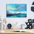 Water And Sky by Ata Alishahi - 16x12 acrylic wall art in a room
