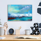 Water And Sky by Ata Alishahi - 16x12 acrylic wall art in a room