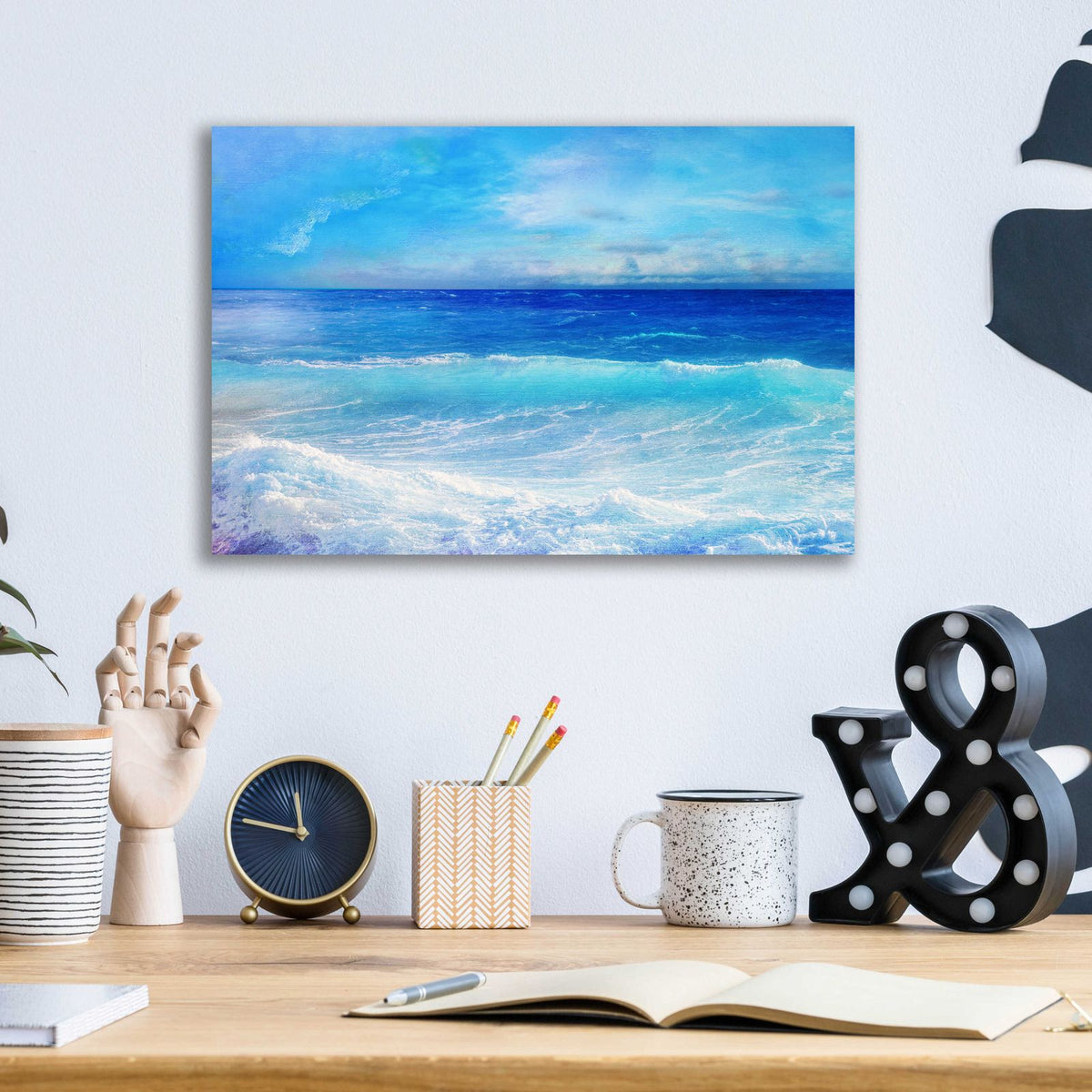 Colors And Nature A1S by Ata Alishahi - 16x12 acrylic wall art in a room