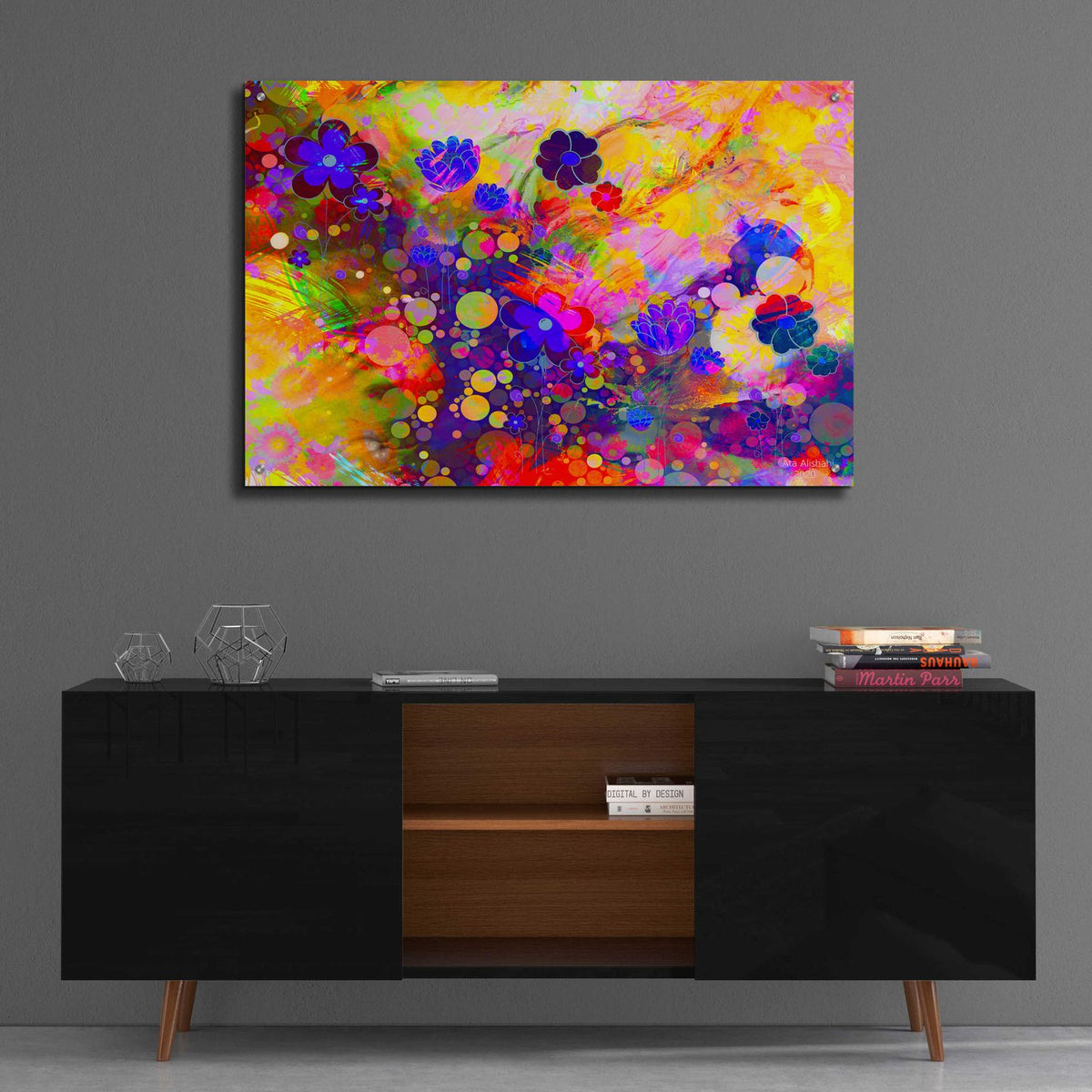 Emotional Journey 12 by Ata Alishahi - 36x24 acrylic wall art in a room