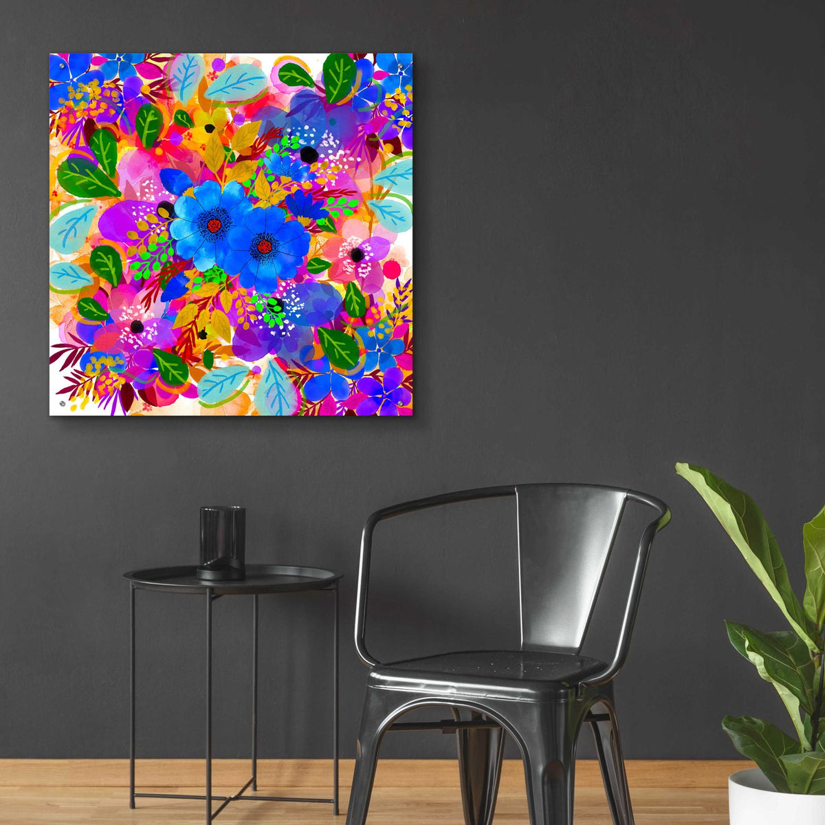 Emotional Journey 16 by Ata Alishahi - 36x36 acrylic wall art in a room