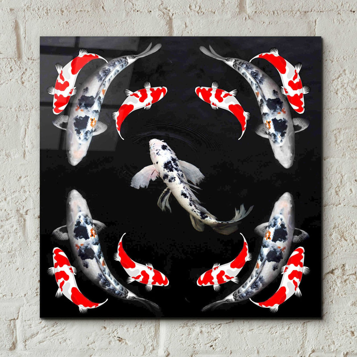 Lockdown Collection 4 by Ata Alishahi - 12x12 acrylic wall art in a room