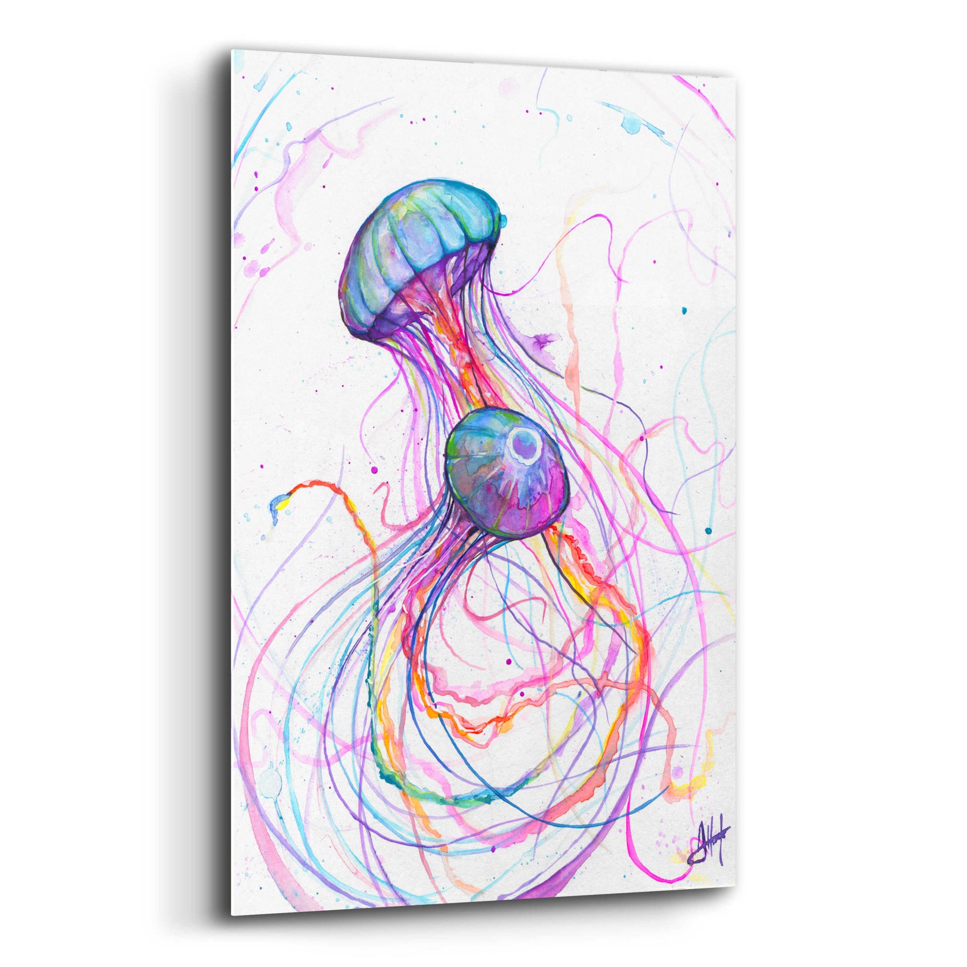 Epic Art 'You So Jelly' by Marc Allante, Acrylic Glass Wall Art,12x16