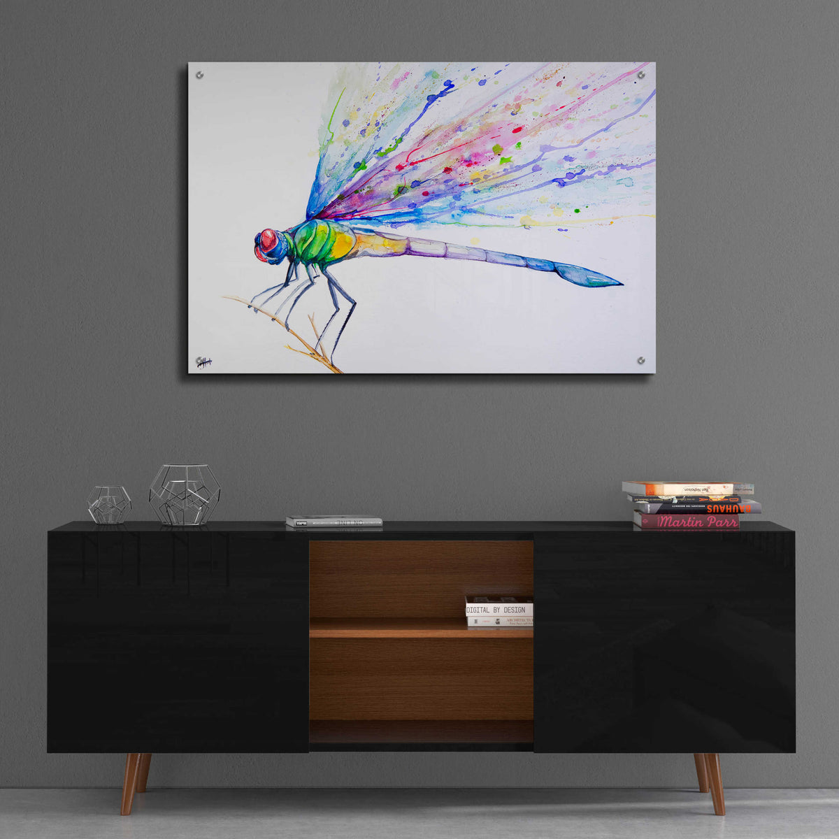 Epic Art 'Volant' by Marc Allante, Acrylic Glass Wall Art,36x24