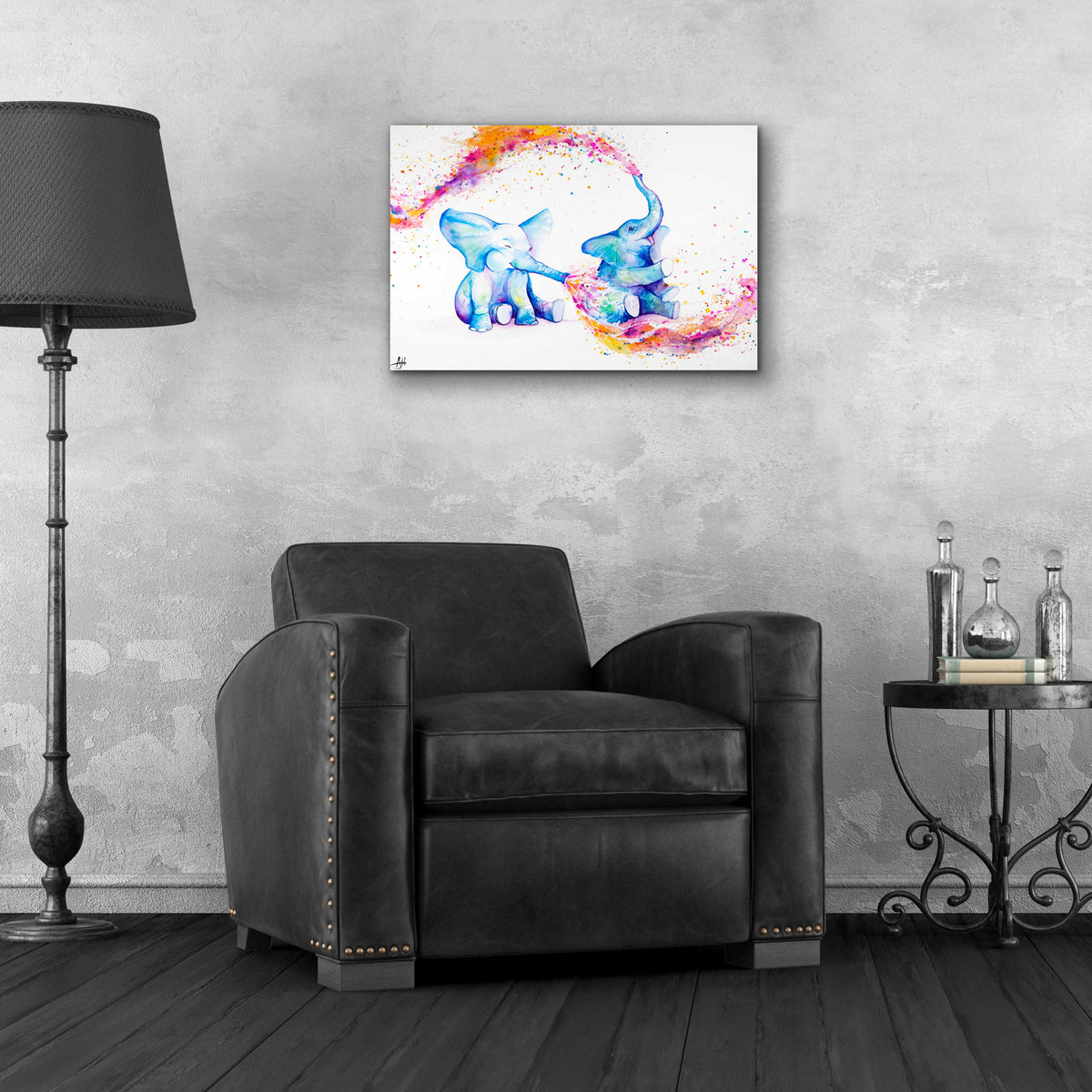 Epic Art 'Sorella' by Marc Allante, Acrylic Glass Wall Art,24x16