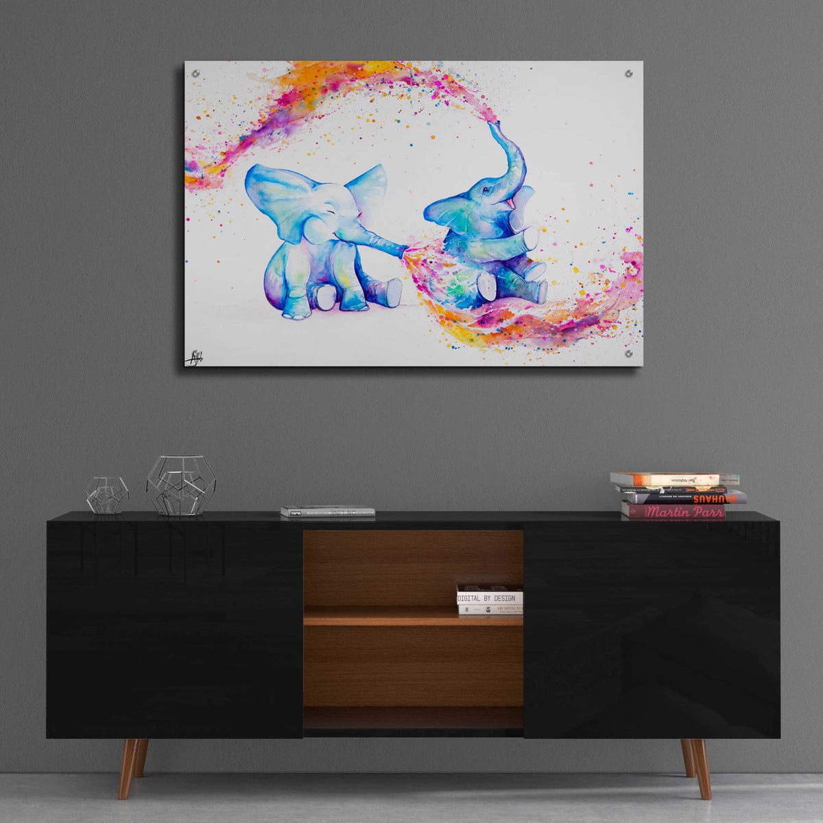 Epic Art 'Sorella' by Marc Allante, Acrylic Glass Wall Art,36x24