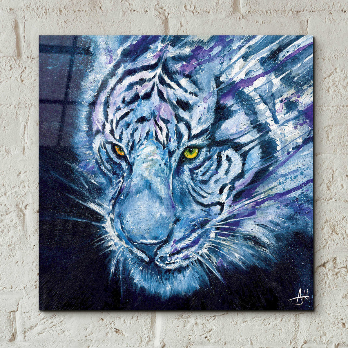 Epic Art 'Nightstalker' by Marc Allante, Acrylic Glass Wall Art,12x12