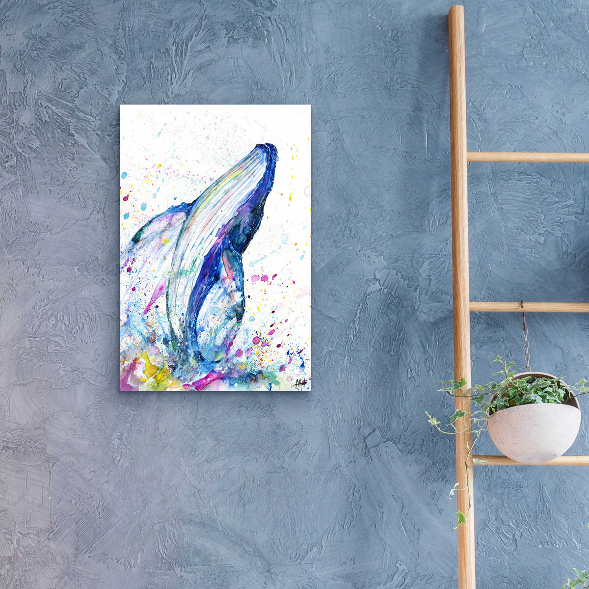 Epic Art 'Breach' by Marc Allante, Acrylic Glass Wall Art,16x24