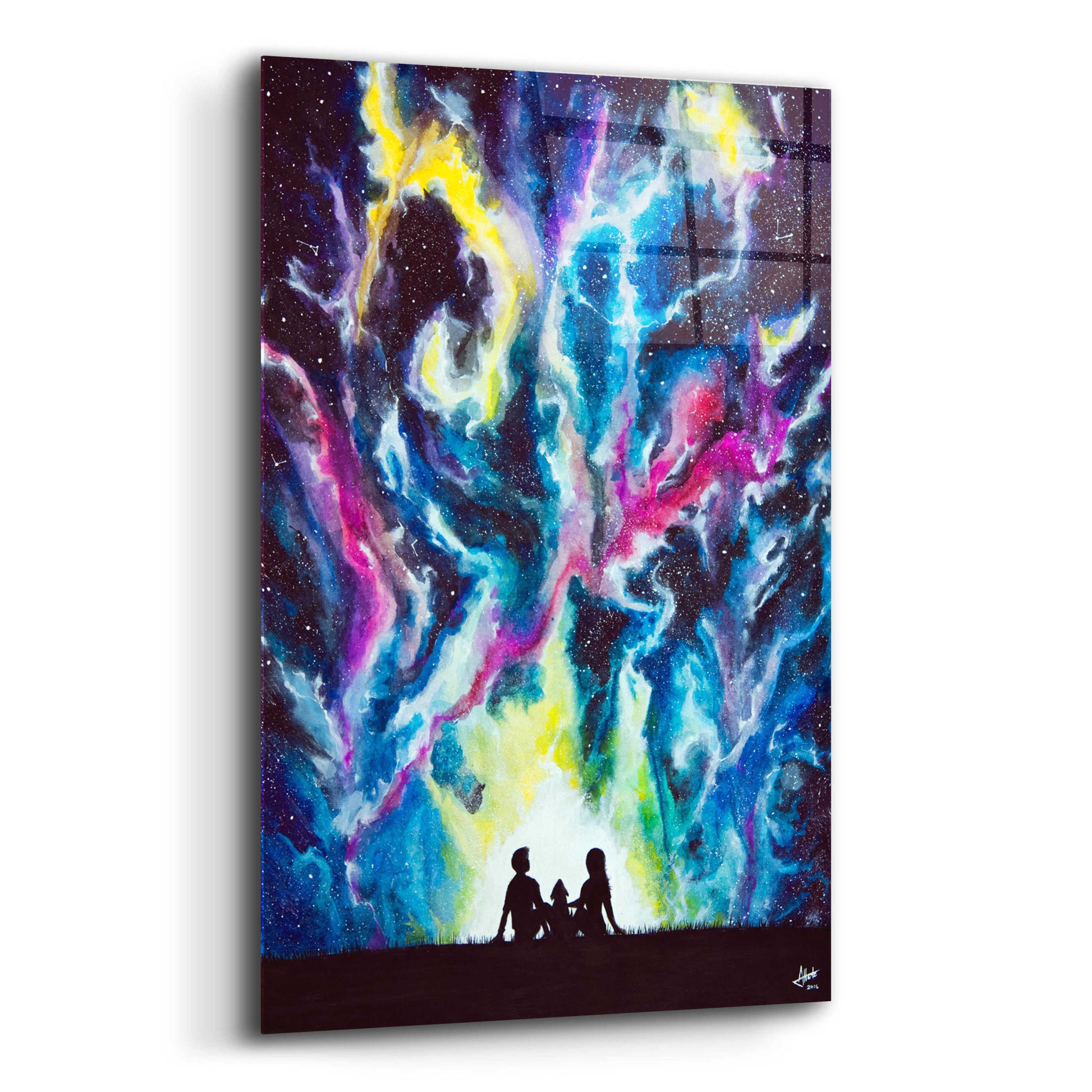 Epic Art 'Stardust' by Marc Allante, Acrylic Glass Wall Art,12x16