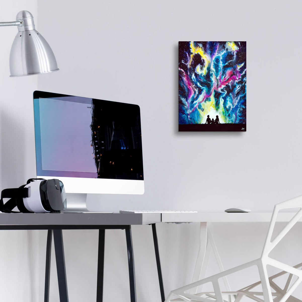 Epic Art 'Stardust' by Marc Allante, Acrylic Glass Wall Art,12x16