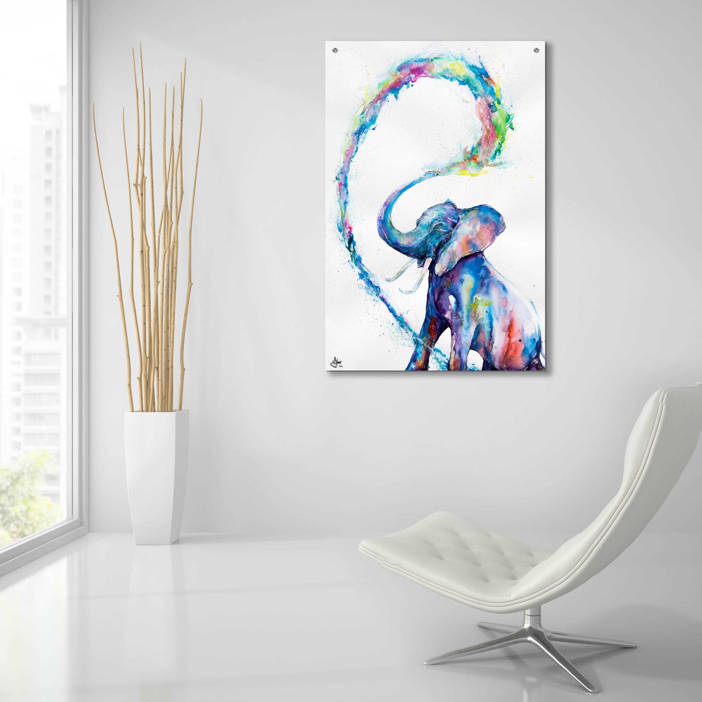 Epic Art 'Veris' by Marc Allante, Acrylic Glass Wall Art,24x36