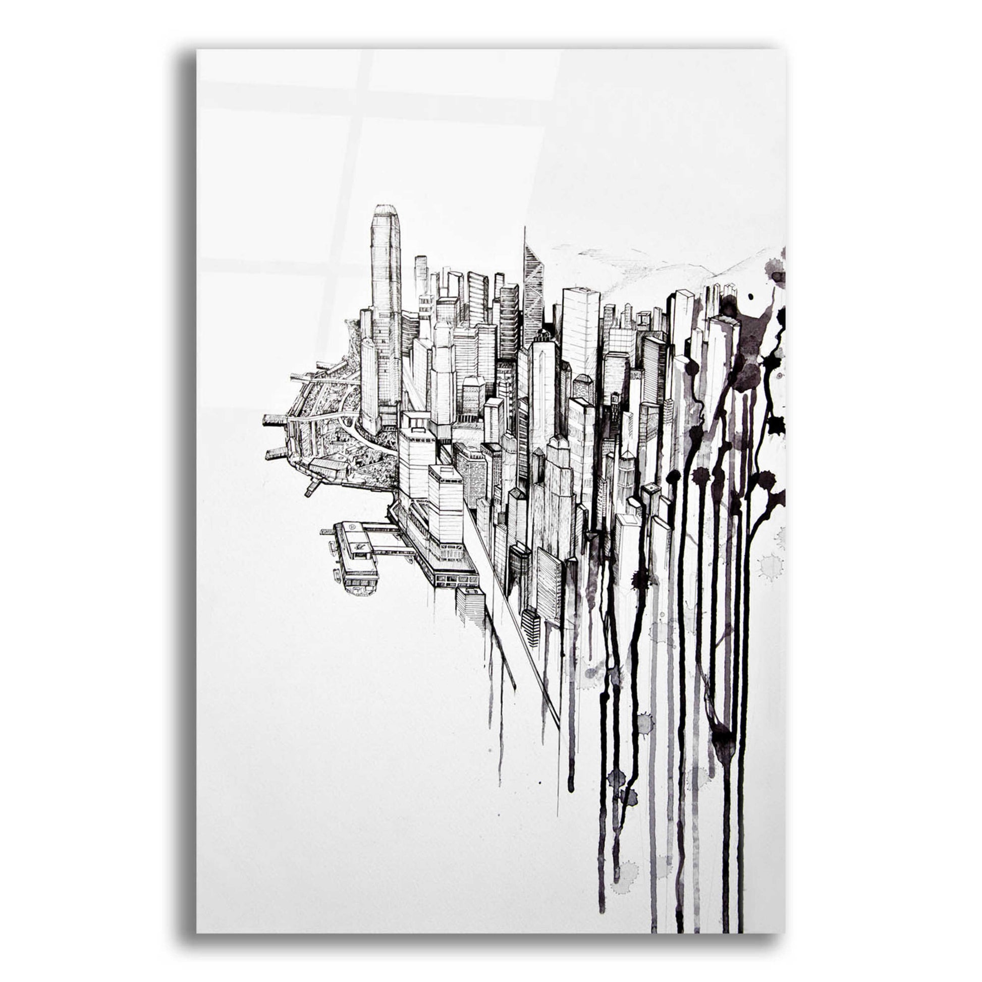 Epic Art 'Reclaimed' by Marc Allante, Acrylic Glass Wall Art,12x16