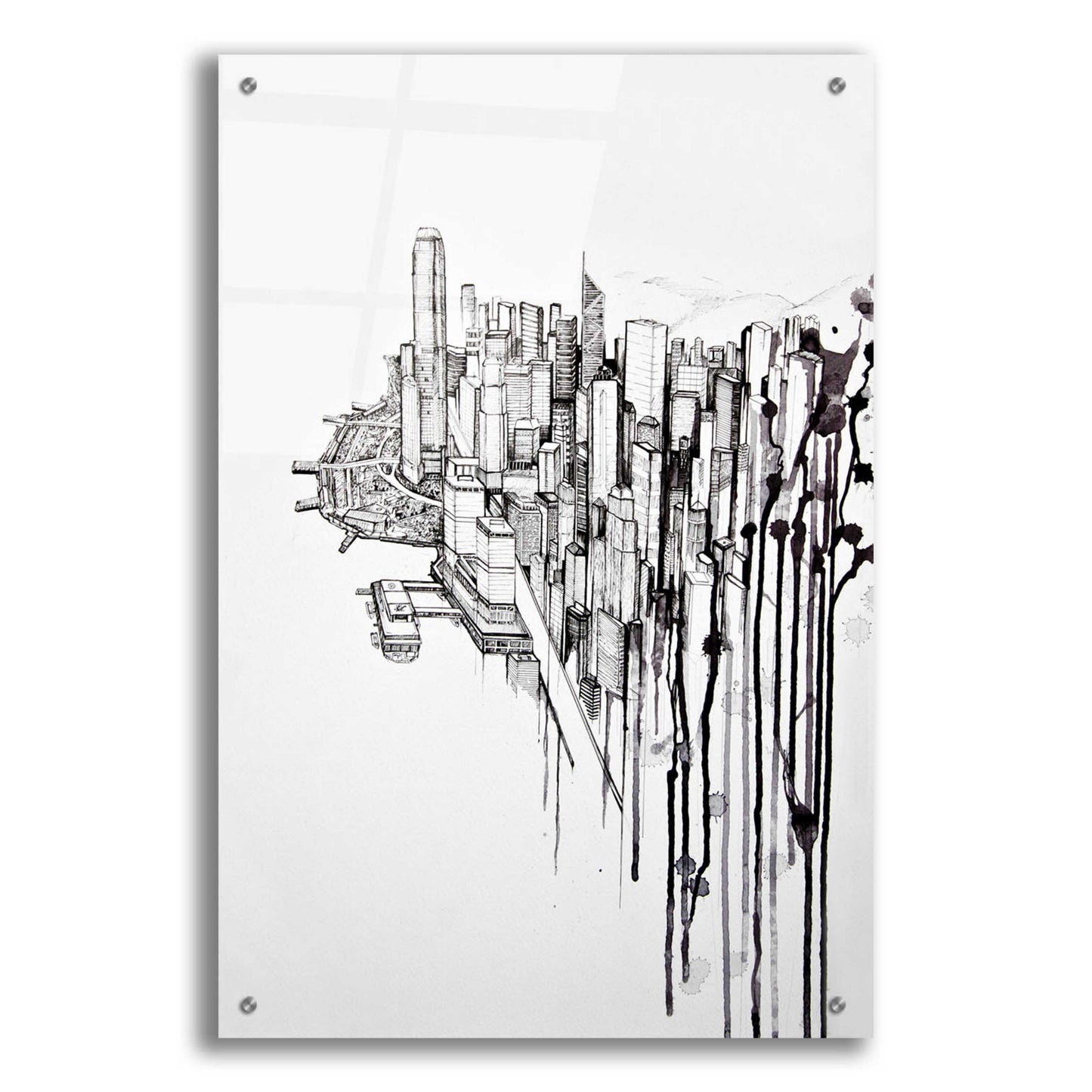 Epic Art 'Reclaimed' by Marc Allante, Acrylic Glass Wall Art,24x36