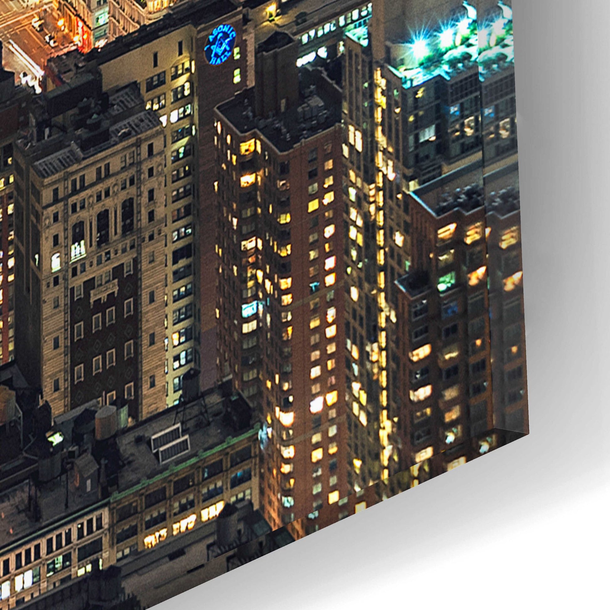 Epic Art 'That New York Feeling' by Natalie Mikaels, Acrylic Glass Wall Art,16x12