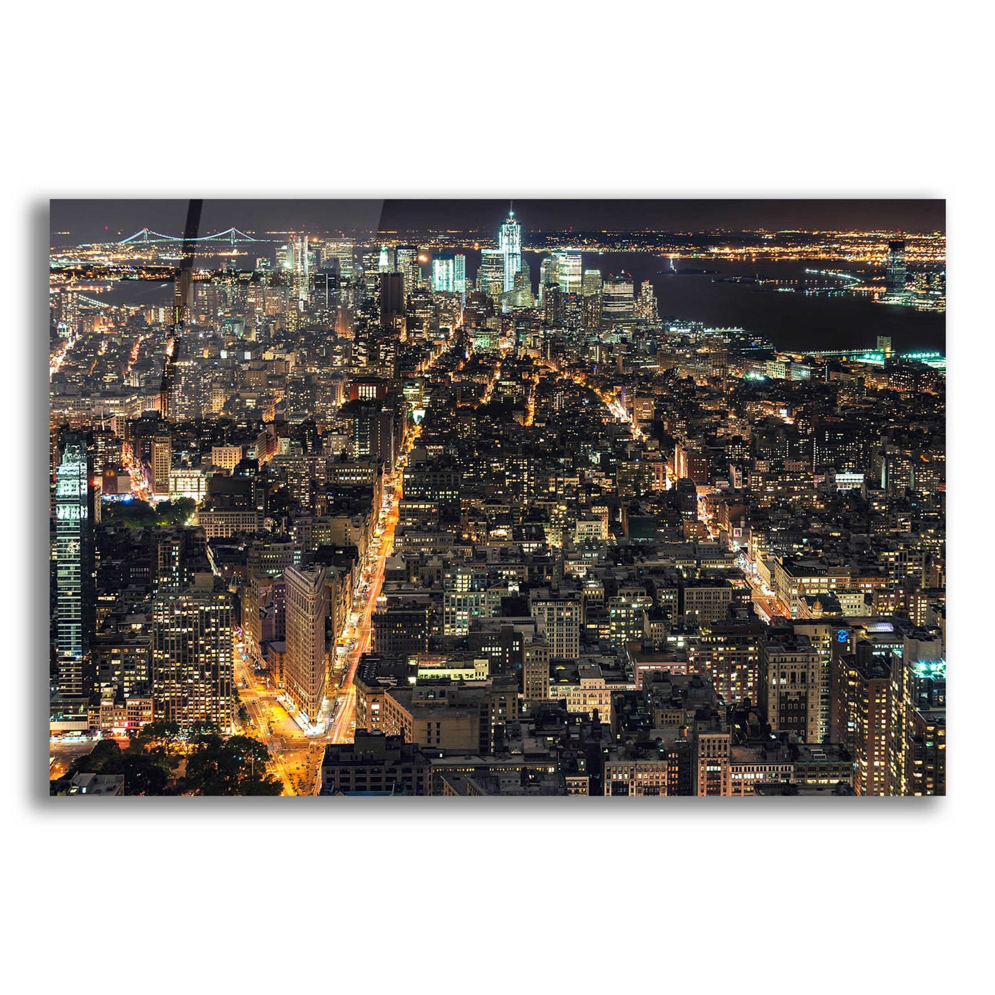 Epic Art 'That New York Feeling' by Natalie Mikaels, Acrylic Glass Wall Art,16x12