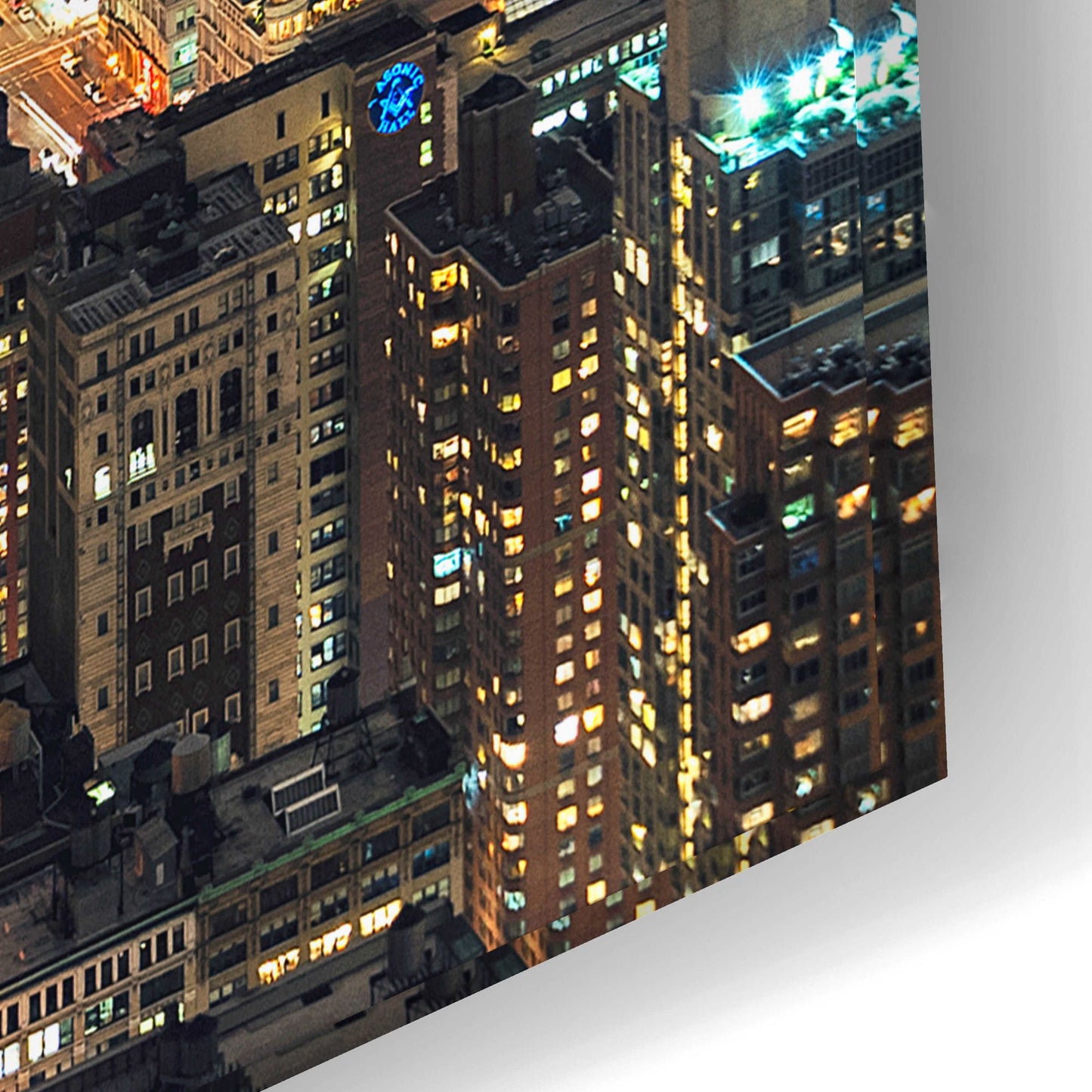 Epic Art 'That New York Feeling' by Natalie Mikaels, Acrylic Glass Wall Art,24x16