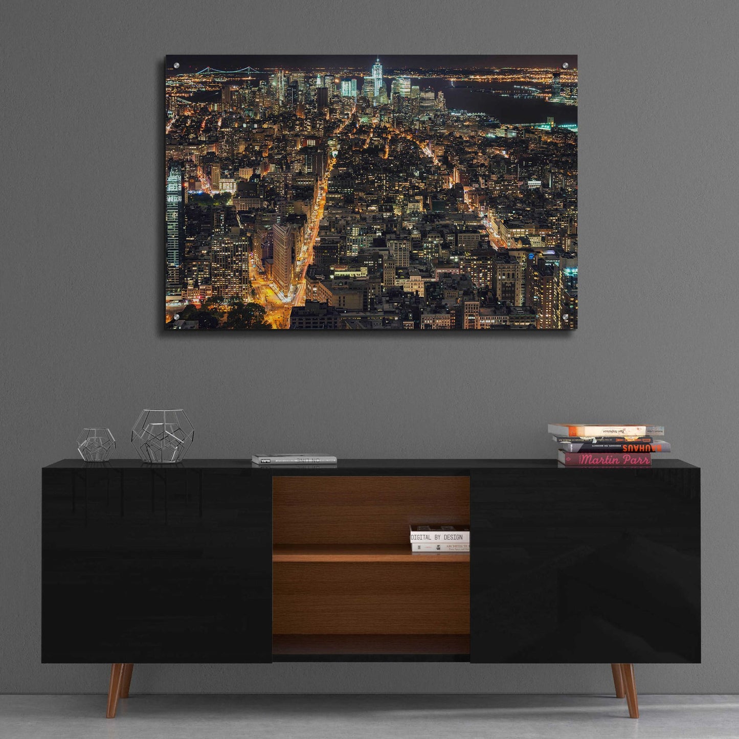 Epic Art 'That New York Feeling' by Natalie Mikaels, Acrylic Glass Wall Art,36x24