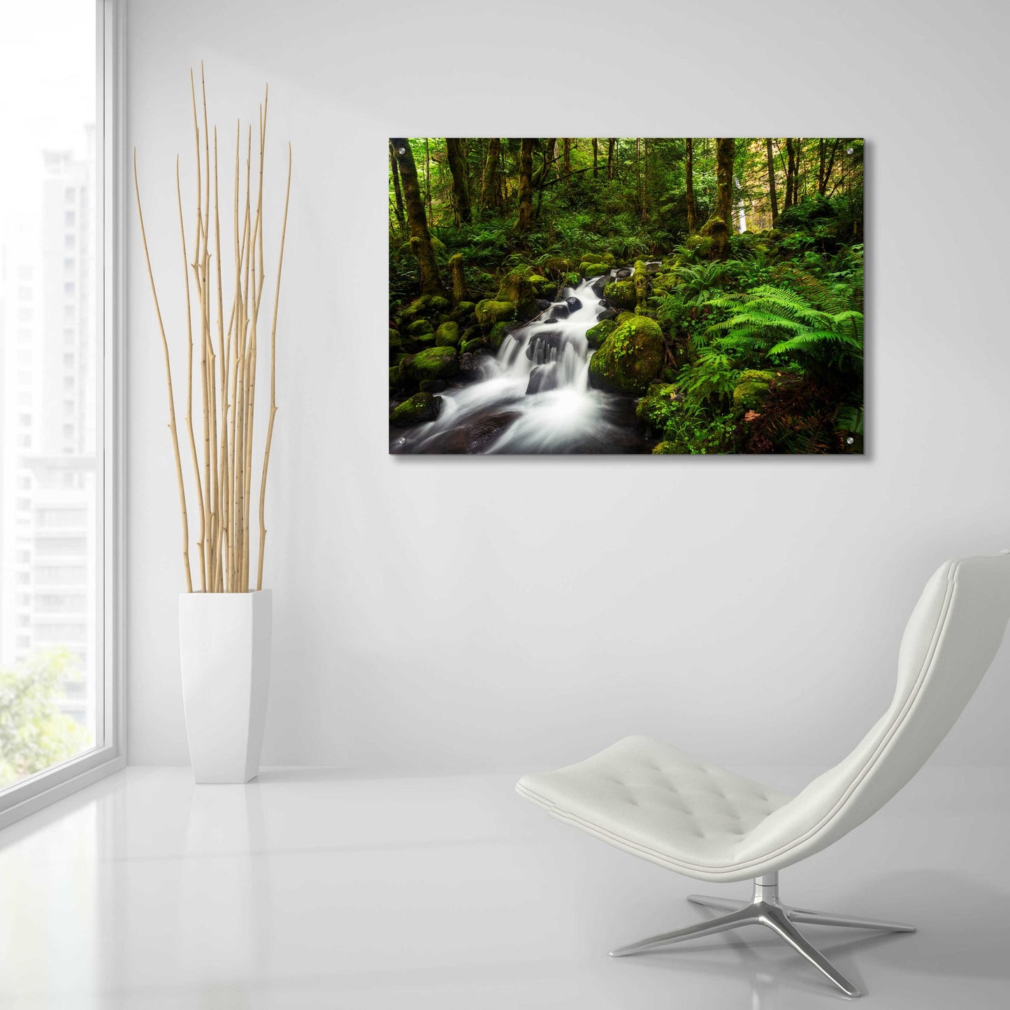 Epic Art 'Moment In Nature' by Natalie Mikaels, Acrylic Glass Wall Art,36x24