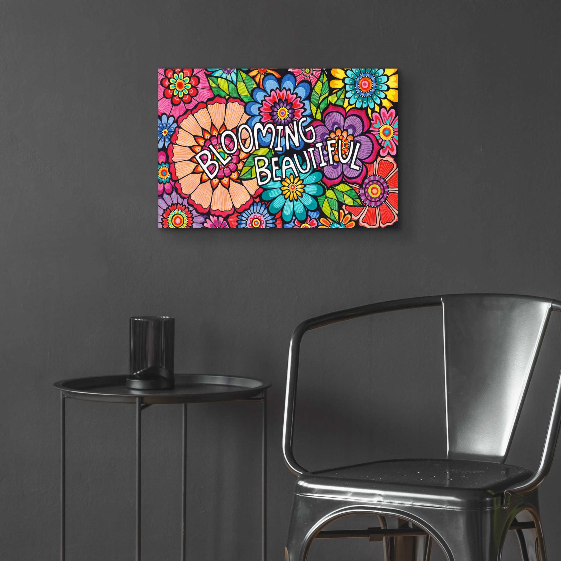 Epic Art 'Blooming Beautiful' by Hello Angel, Acrylic Glass Wall Art,24x16