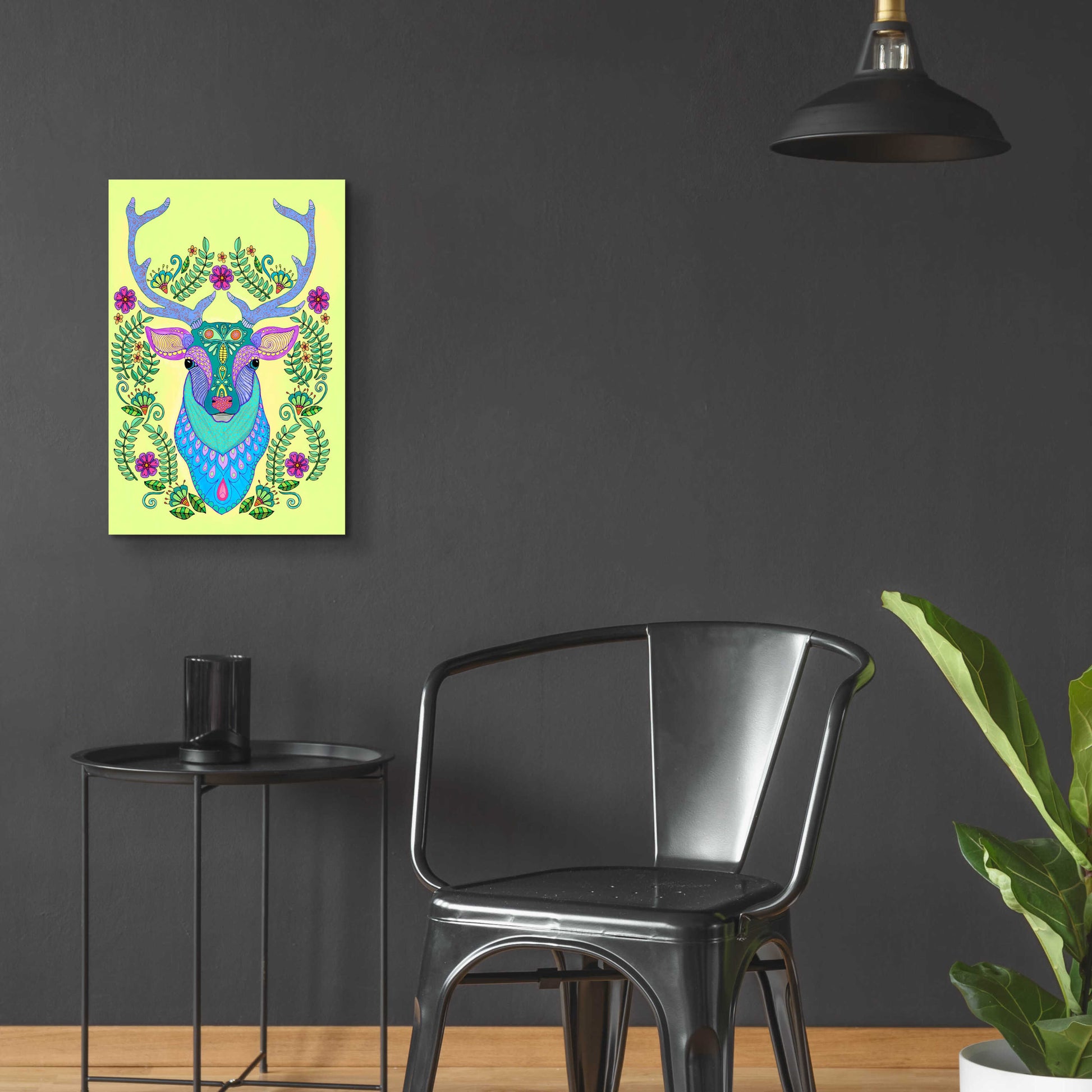 Epic Art 'Animals 19 color' by Hello Angel, Acrylic Glass Wall Art,16x24