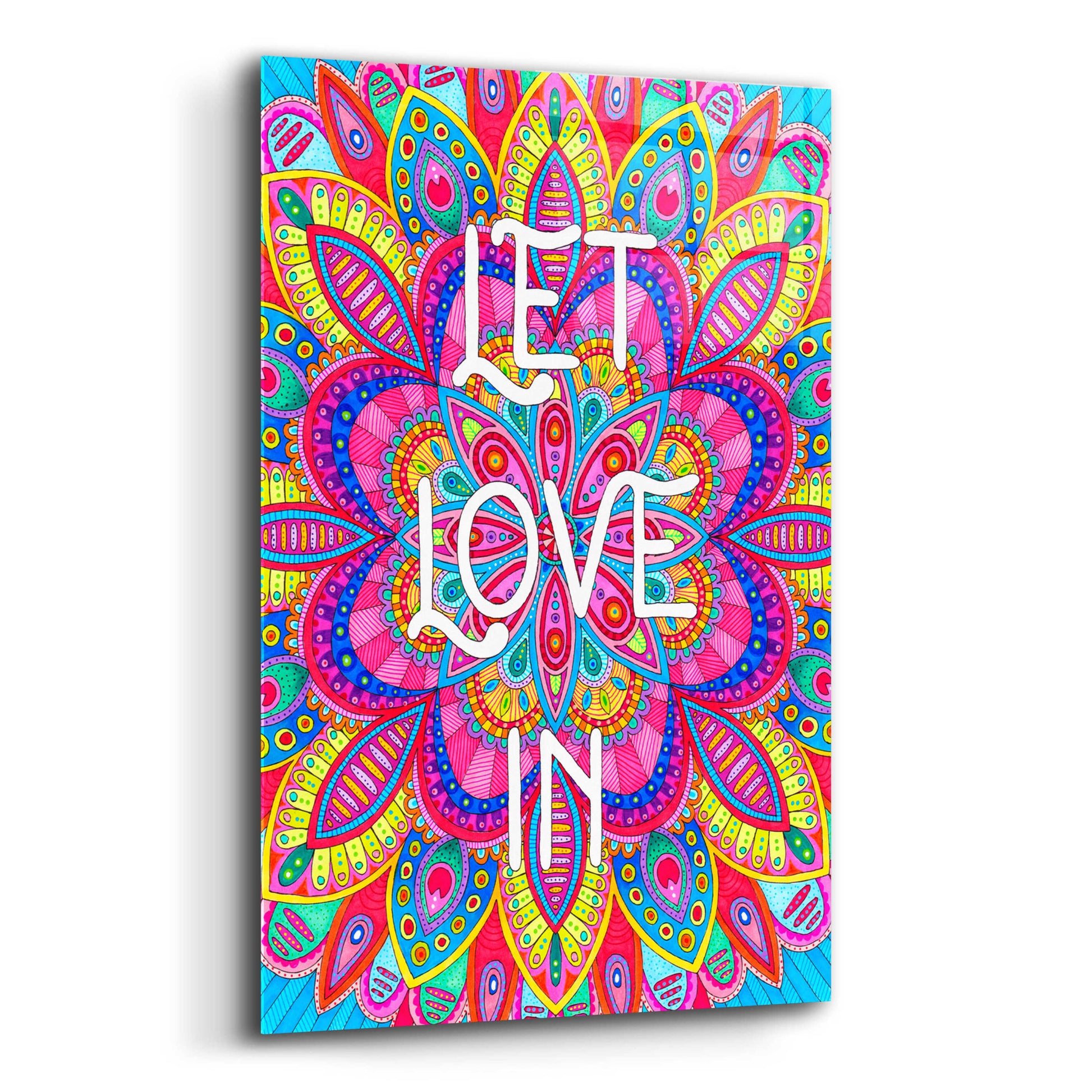 Epic Art 'Inspirational Quotes 20' by Hello Angel, Acrylic Glass Wall Art,12x16