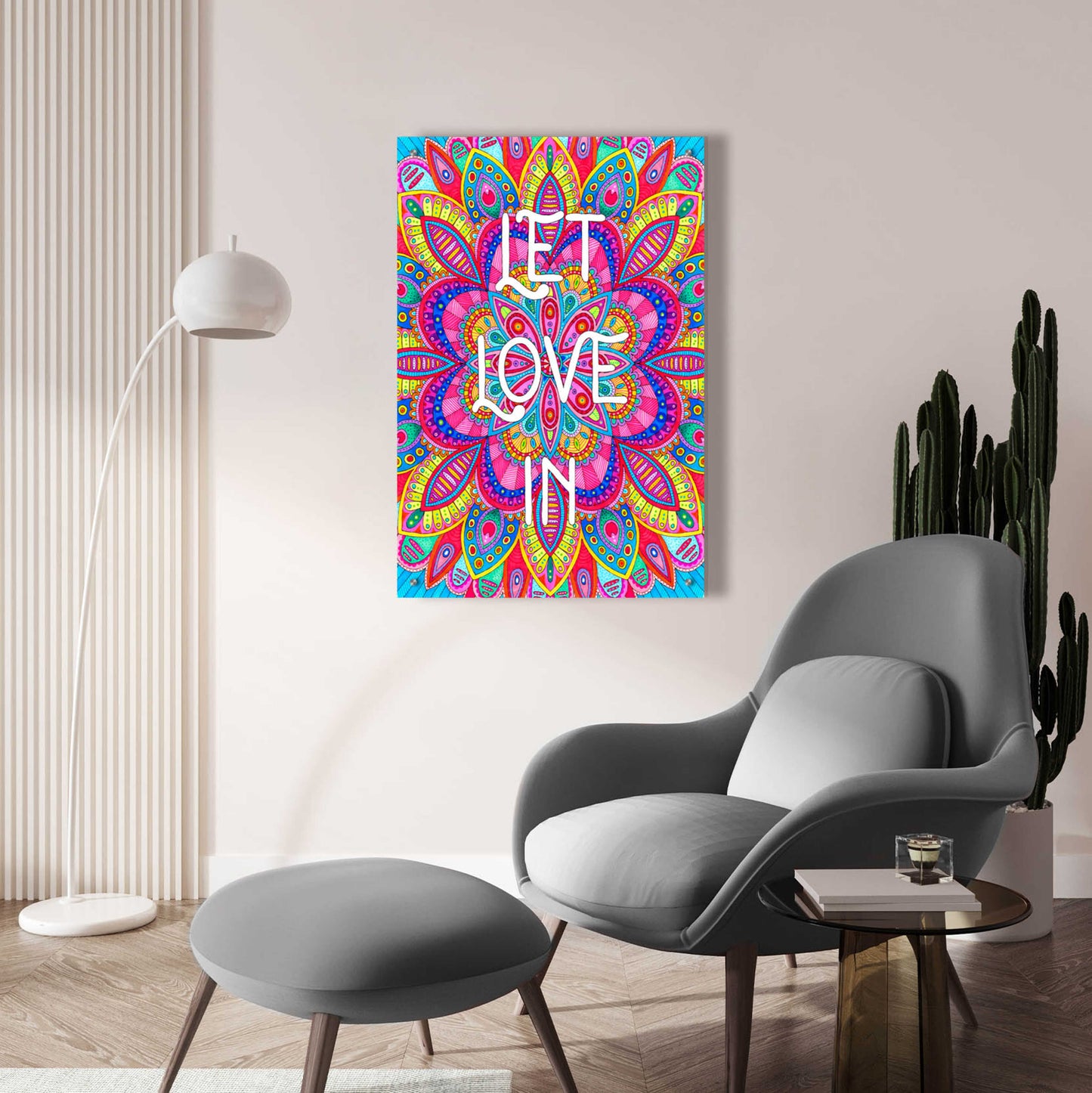 Epic Art 'Inspirational Quotes 20' by Hello Angel, Acrylic Glass Wall Art,24x36