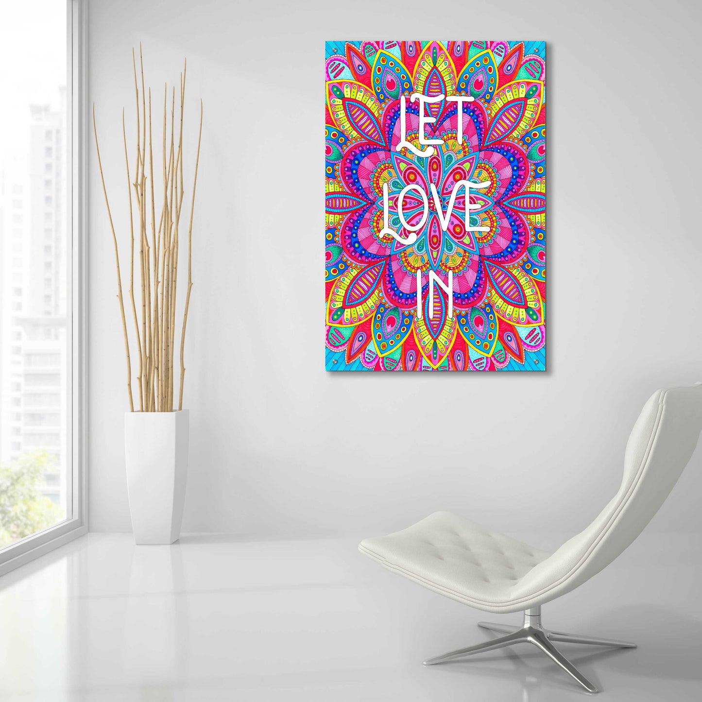 Epic Art 'Inspirational Quotes 20' by Hello Angel, Acrylic Glass Wall Art,24x36