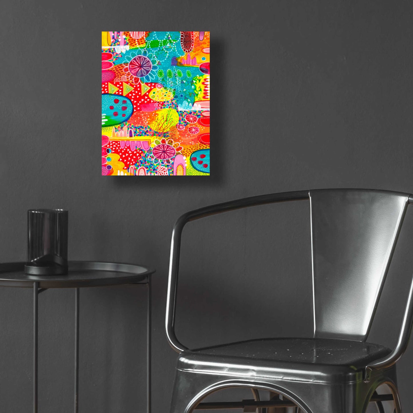 Epic Art 'Sunshine and Lollipops' by Hello Angel, Acrylic Glass Wall Art,12x16