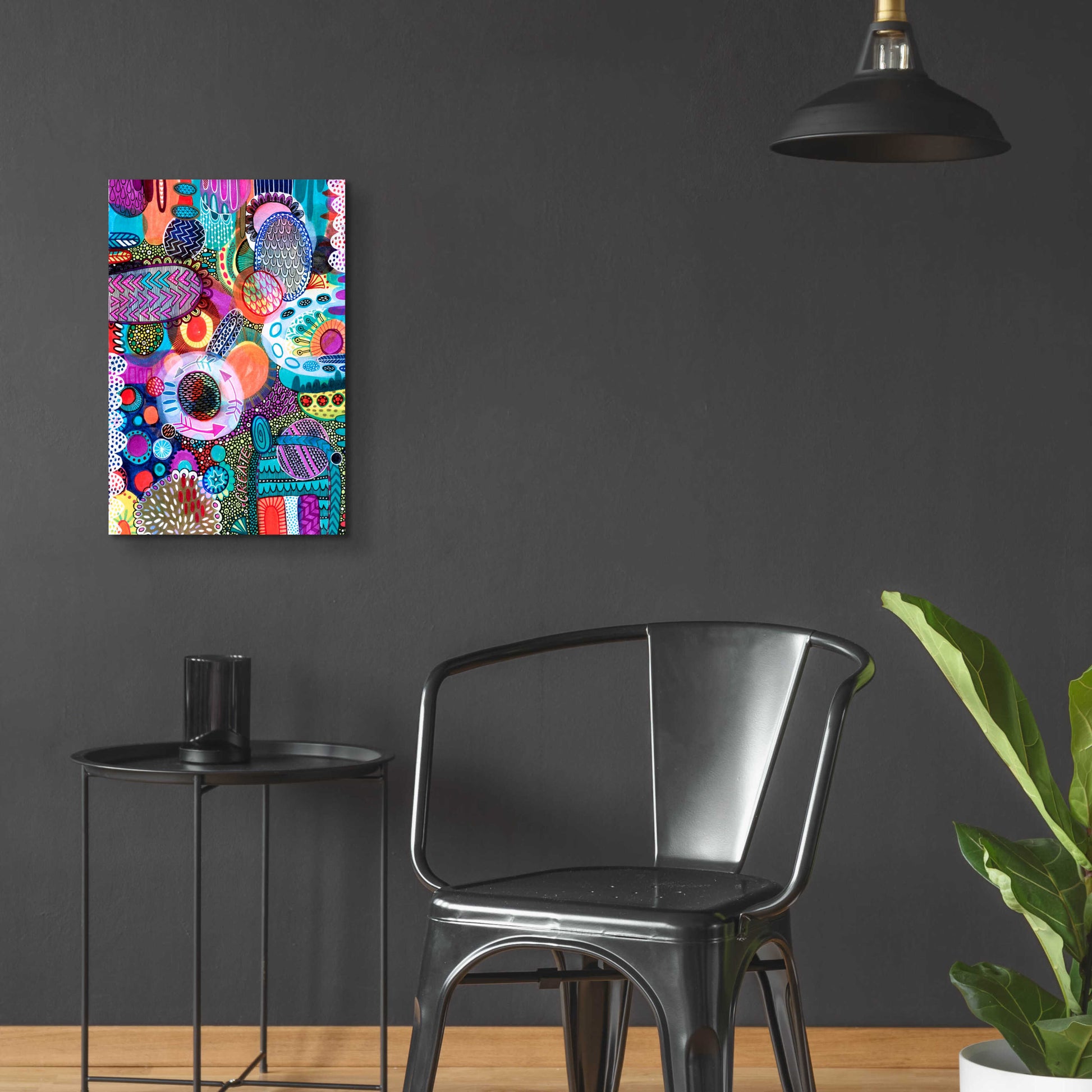 Epic Art 'Creation' by Hello Angel, Acrylic Glass Wall Art,16x24