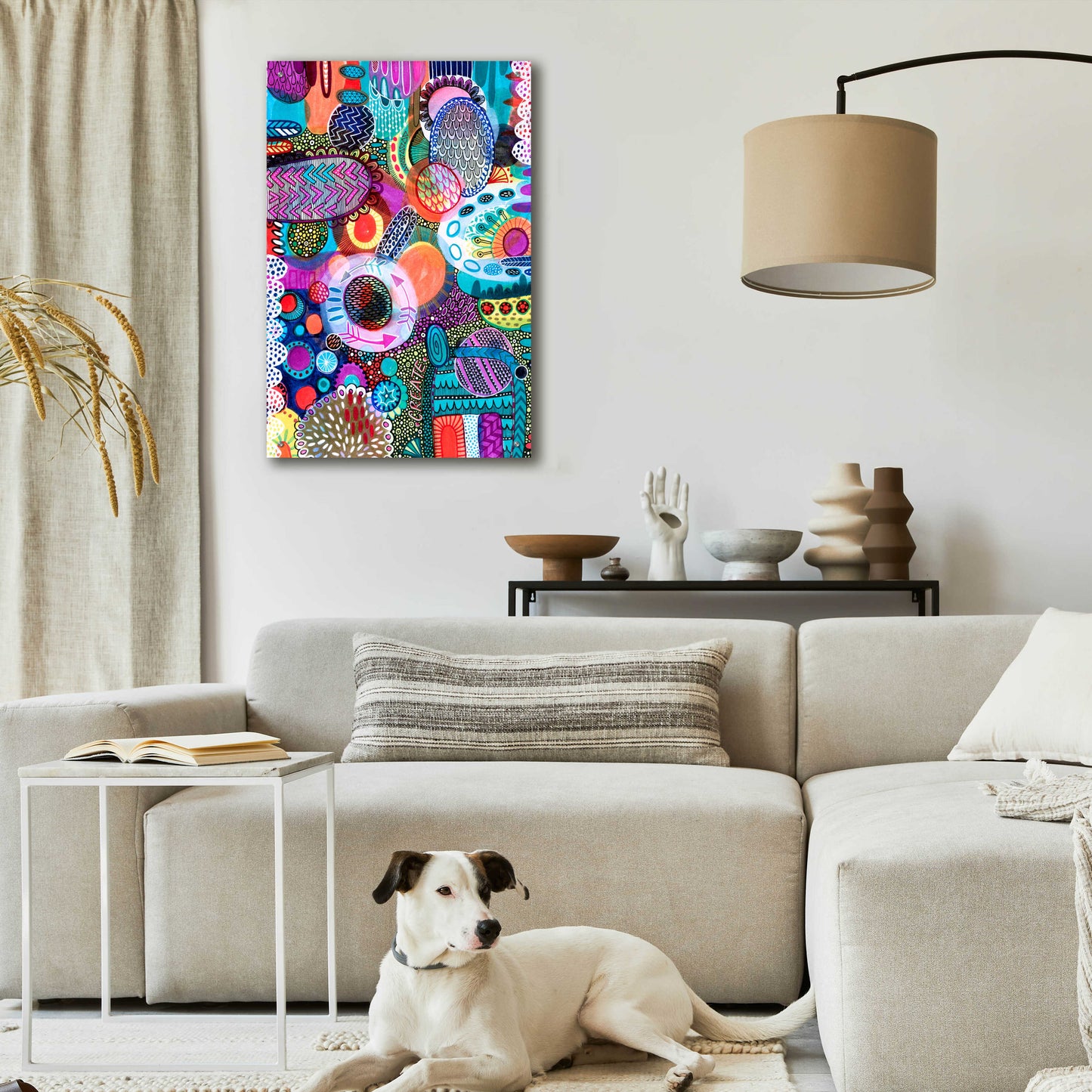 Epic Art 'Creation' by Hello Angel, Acrylic Glass Wall Art,24x36