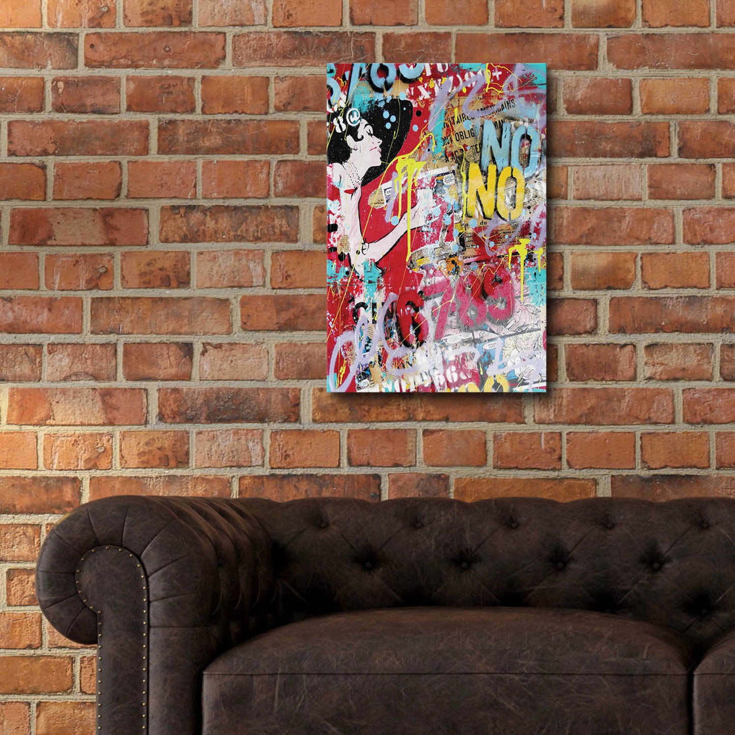 Epic Art 'Breakfast at Tiffany's 2' by David Drioton, Acrylic Glass Wall Art,16x24