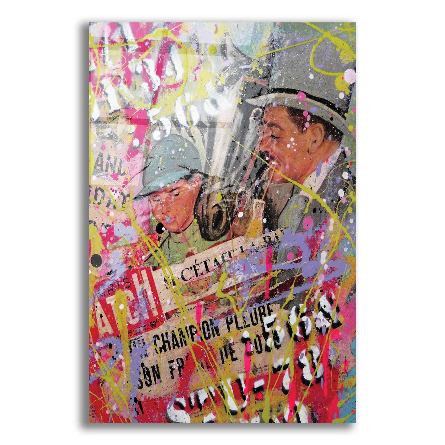 Epic Art 'Father Figure' by David Drioton, Acrylic Glass Wall Art