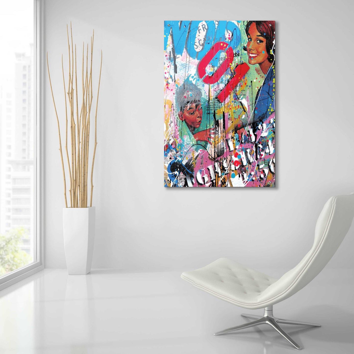 Epic Art 'Happy Wife, Happy Life' by David Drioton, Acrylic Glass Wall Art,24x36