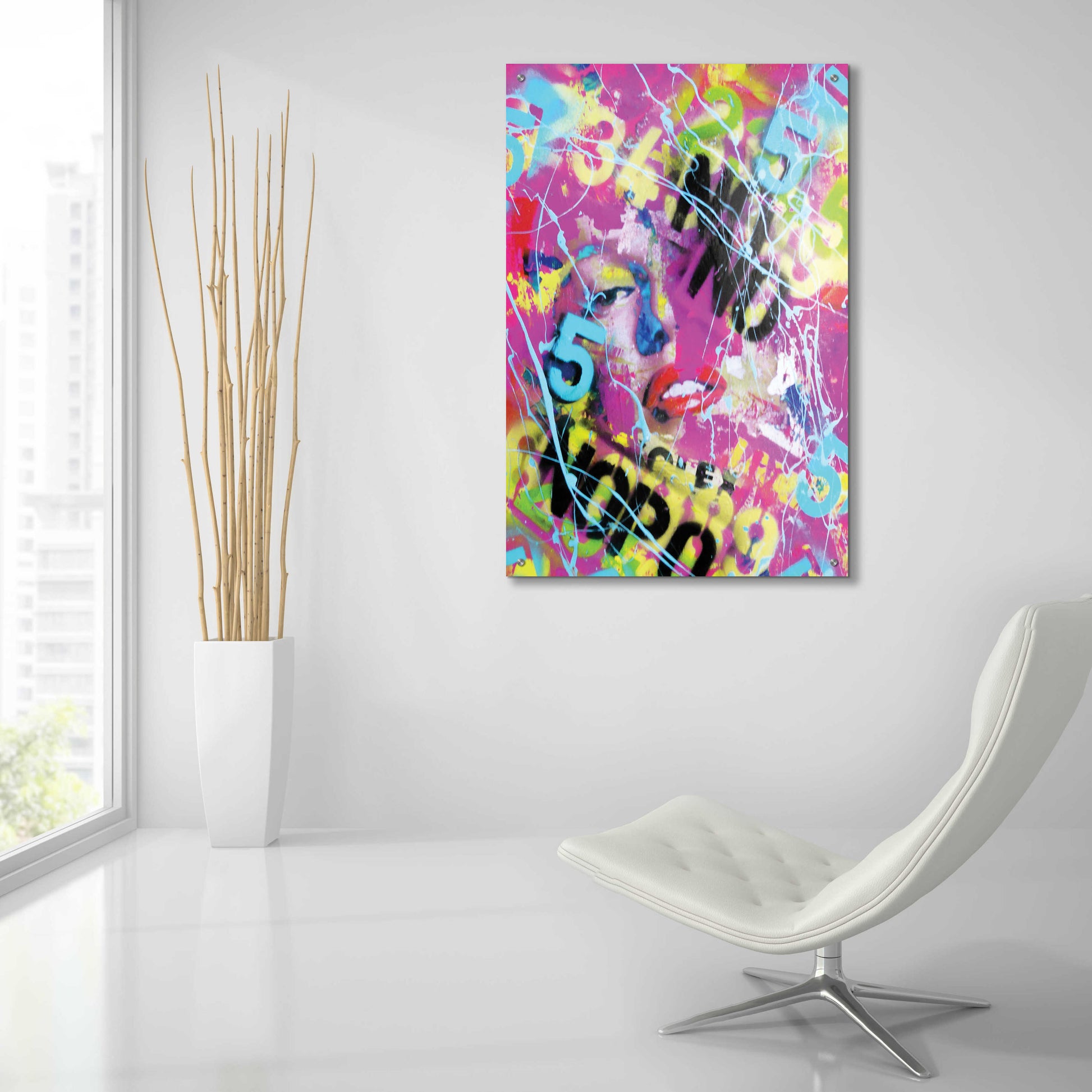 Epic Art 'Monroe Street 3' by David Drioton, Acrylic Glass Wall Art,24x36