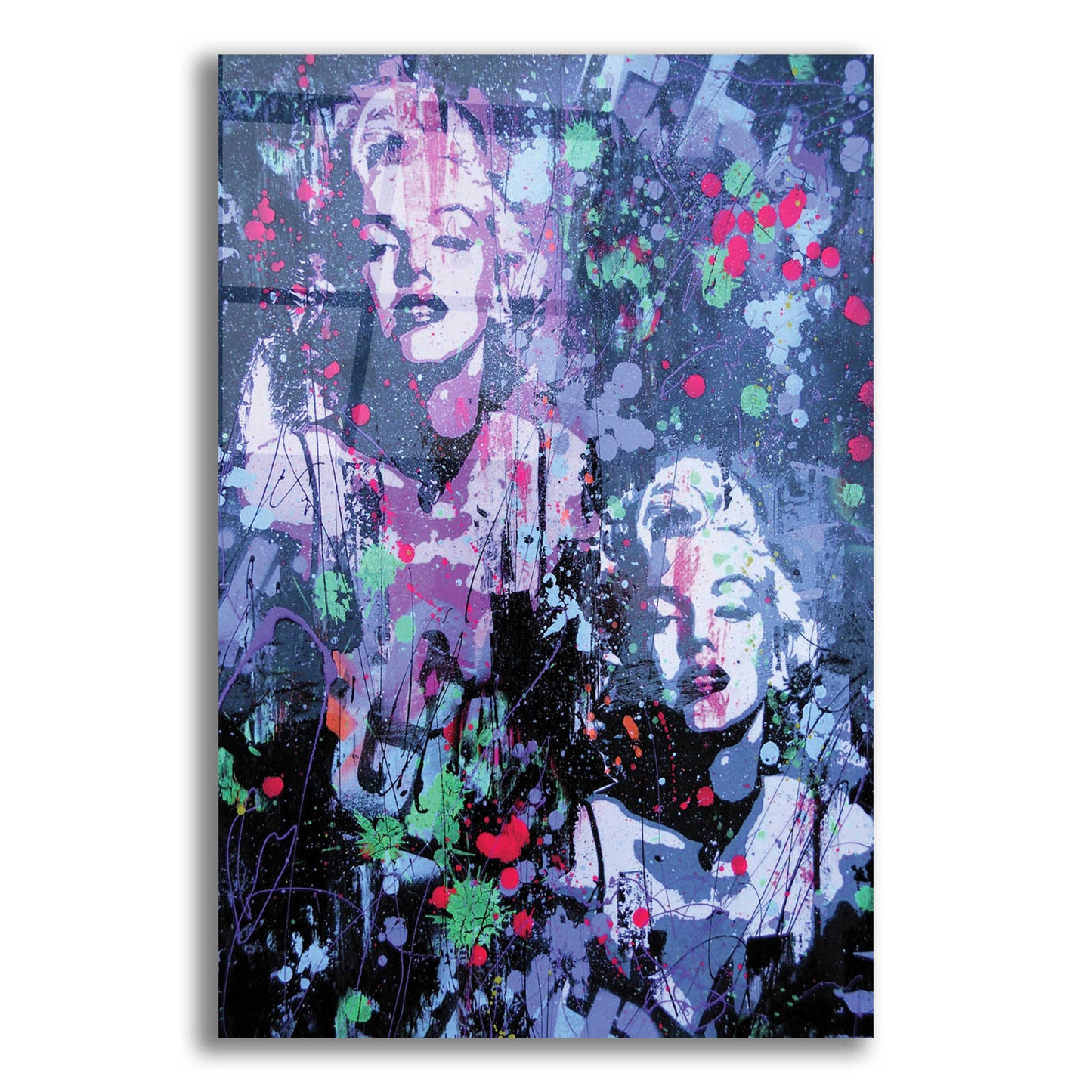 Epic Art 'Monroe Street' by David Drioton, Acrylic Glass Wall Art,12x16