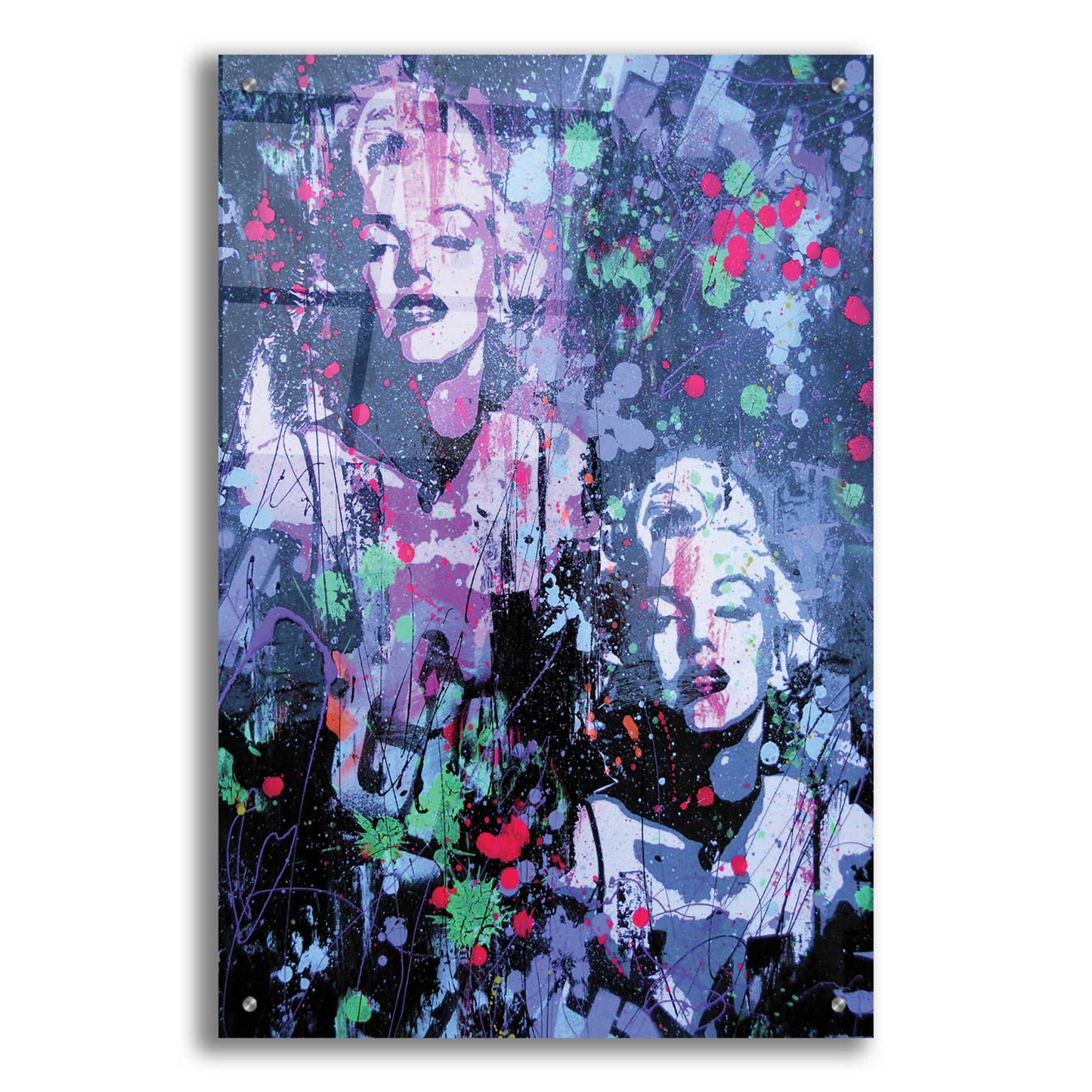 Epic Art 'Monroe Street' by David Drioton, Acrylic Glass Wall Art,24x36