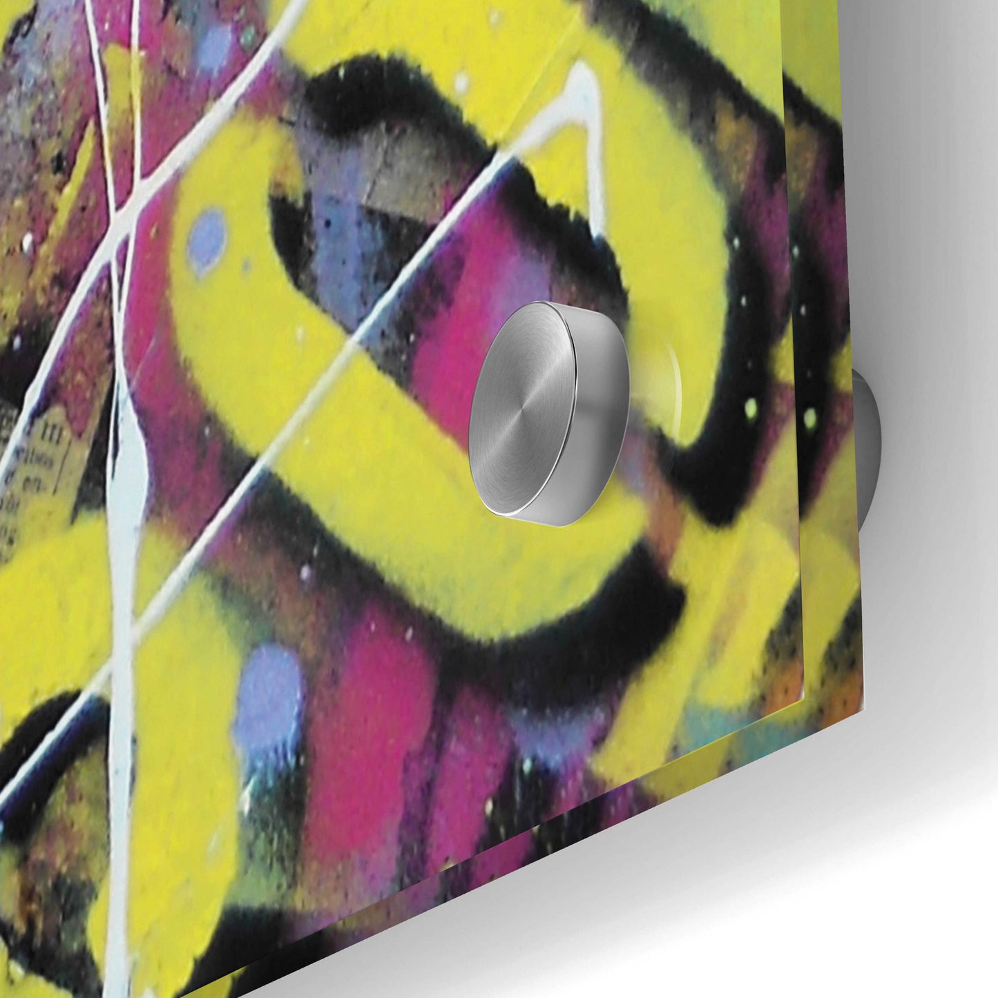 Epic Art 'Pop as Brushstokes' by David Drioton, Acrylic Glass Wall Art,24x36