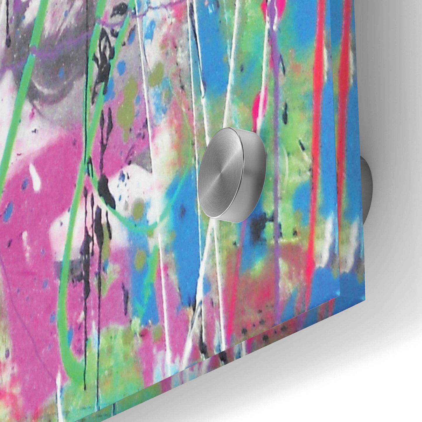 Epic Art 'Pop Love' by David Drioton, Acrylic Glass Wall Art,24x36