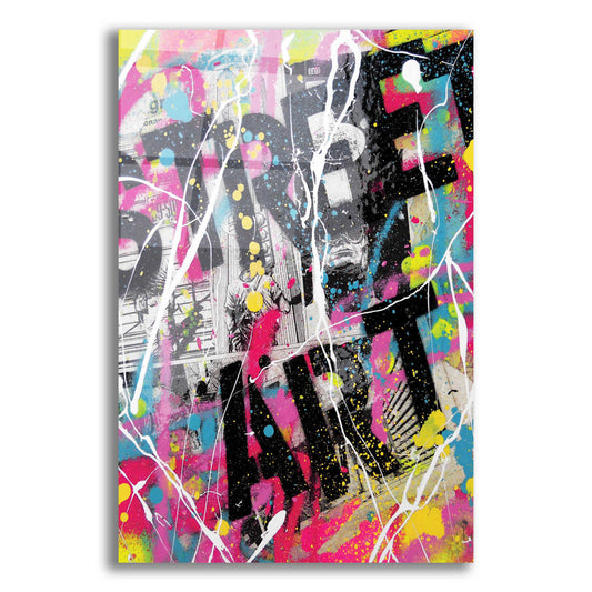 Epic Art 'Street Art' by David Drioton, Acrylic Glass Wall Art