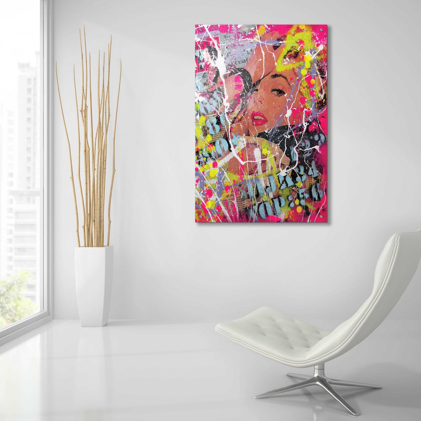 Epic Art 'You had me at hello' by David Drioton, Acrylic Glass Wall Art,24x36