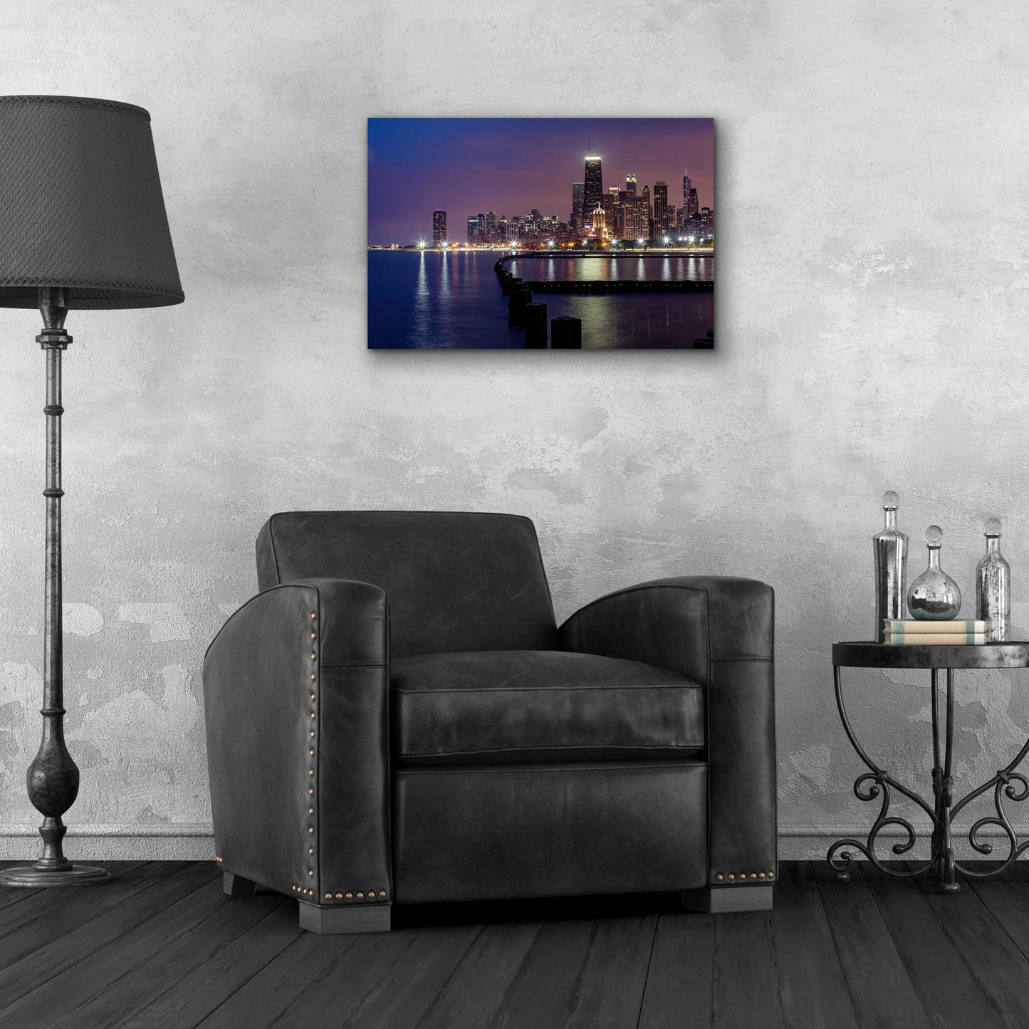 Epic Art 'Chicago - North Beach' by Epic Portfolio, Acrylic Glass Wall Art,24x16