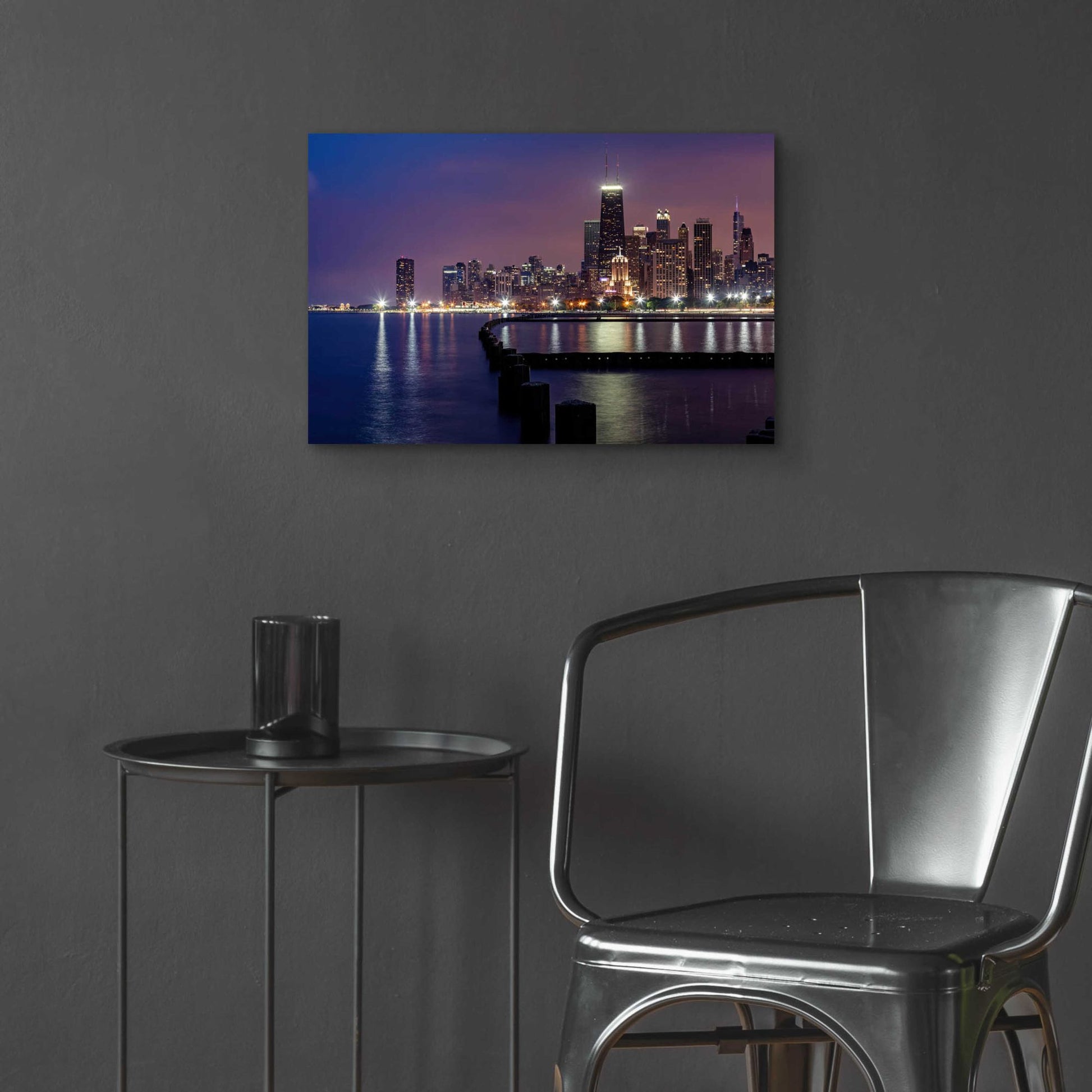 Epic Art 'Chicago - North Beach' by Epic Portfolio, Acrylic Glass Wall Art,24x16