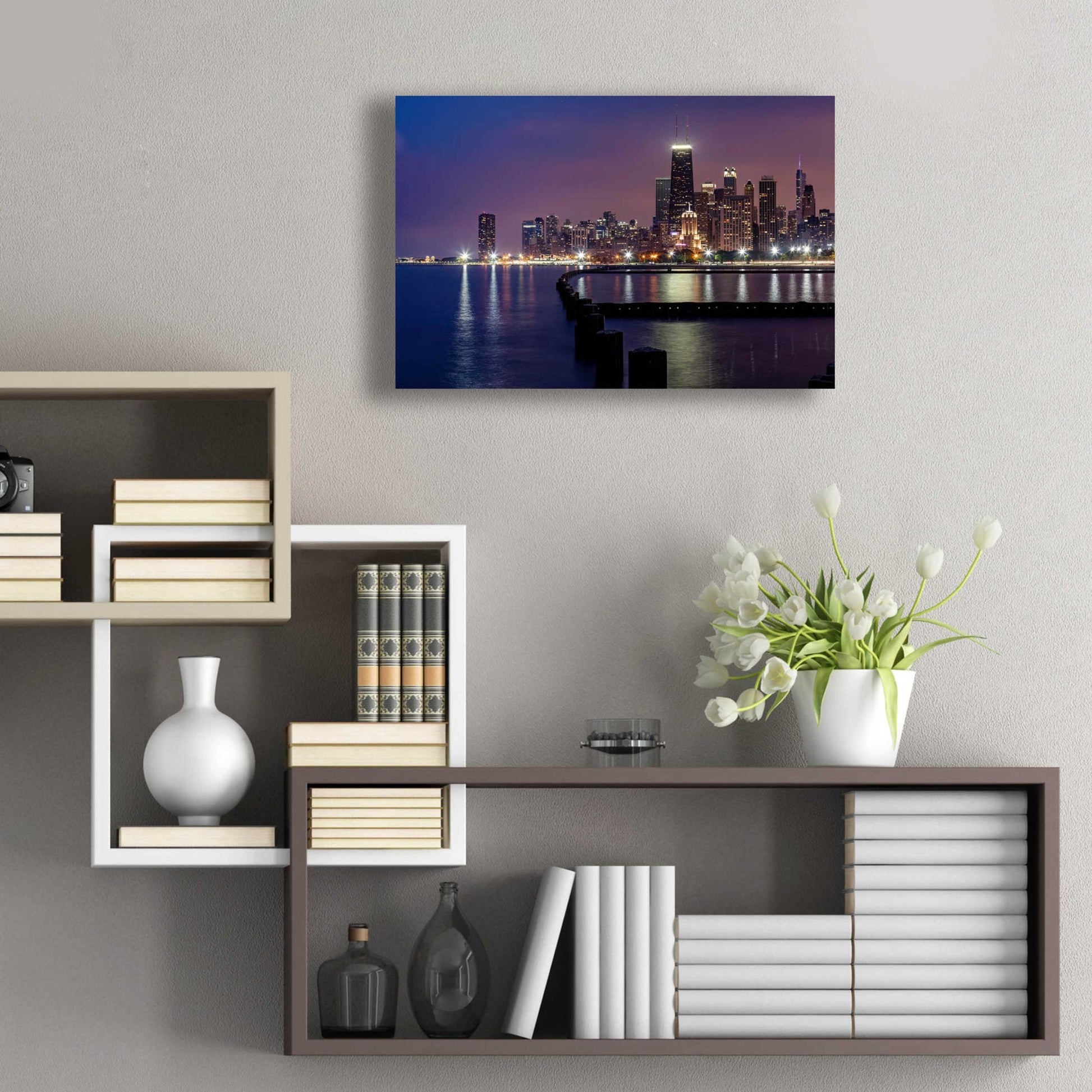 Epic Art 'Chicago - North Beach' by Epic Portfolio, Acrylic Glass Wall Art,24x16