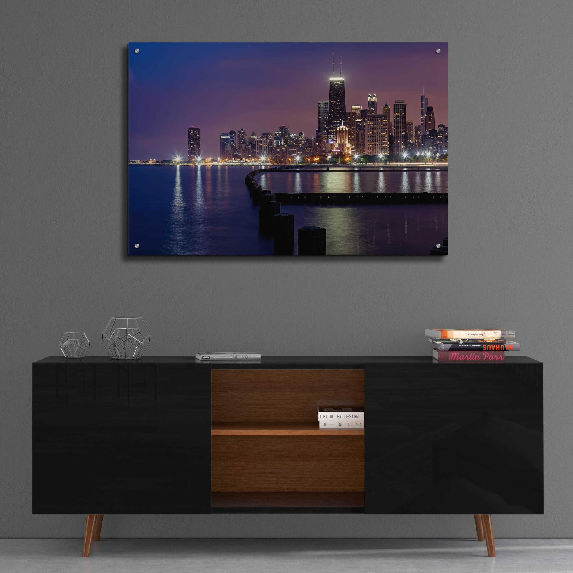 Epic Art 'Chicago - North Beach' by Epic Portfolio, Acrylic Glass Wall Art,36x24