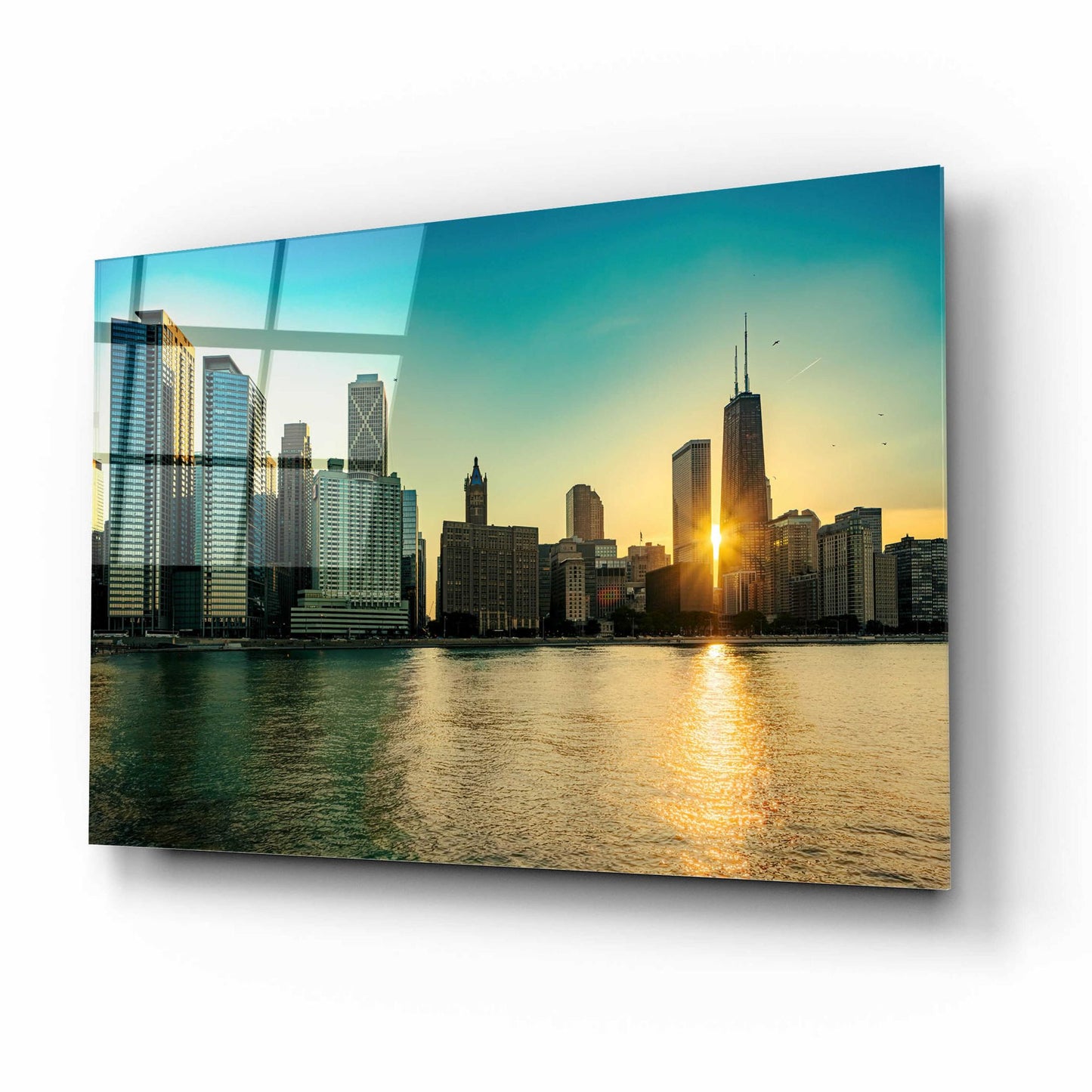 Epic Art 'Chicago - Air and Water Show' by Epic Portfolio, Acrylic Glass Wall Art,16x12